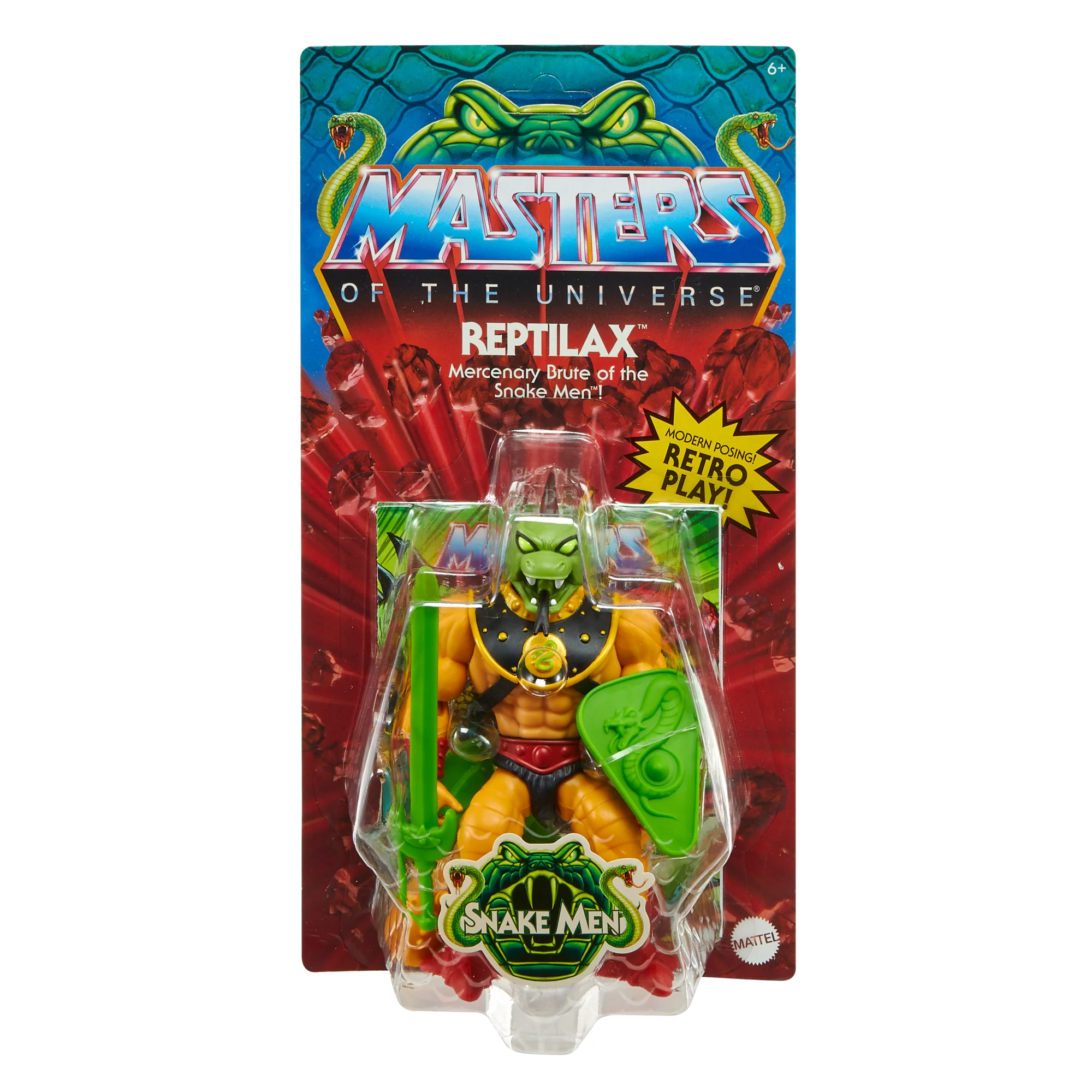 Mattel Creations Masters of the Universe Origins Reptilax Action Figure