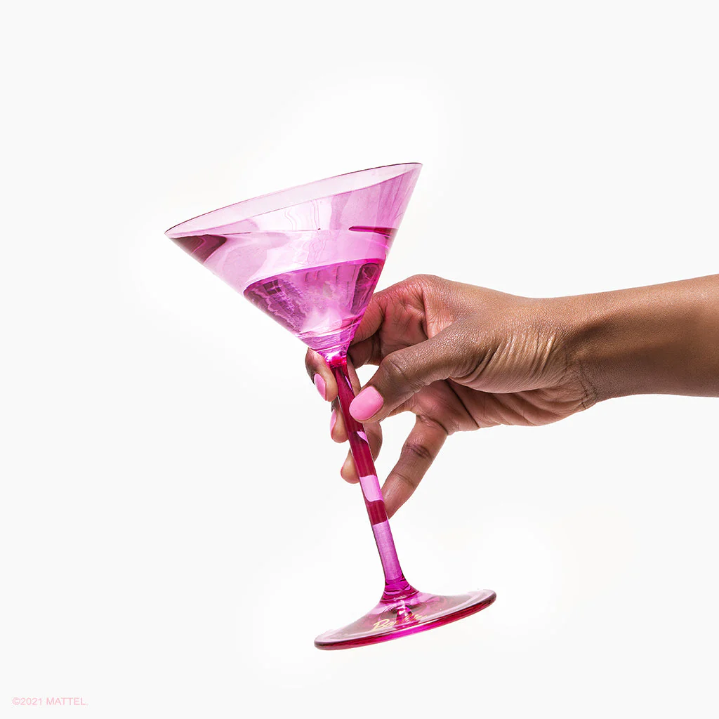 Mattel Creations Barbie™ X Dragon Glassware® Martini Glasses