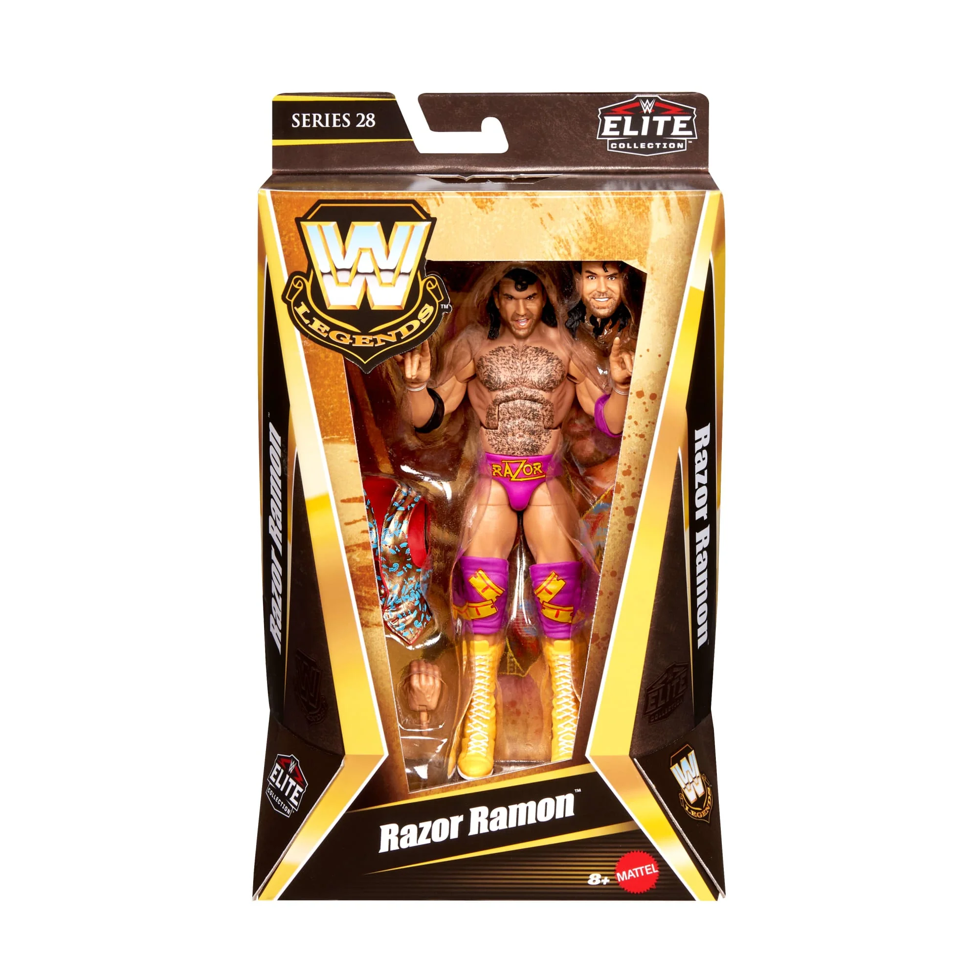 Mattel Creations WWE Legends Elite Collection Razor Ramon Action Figure