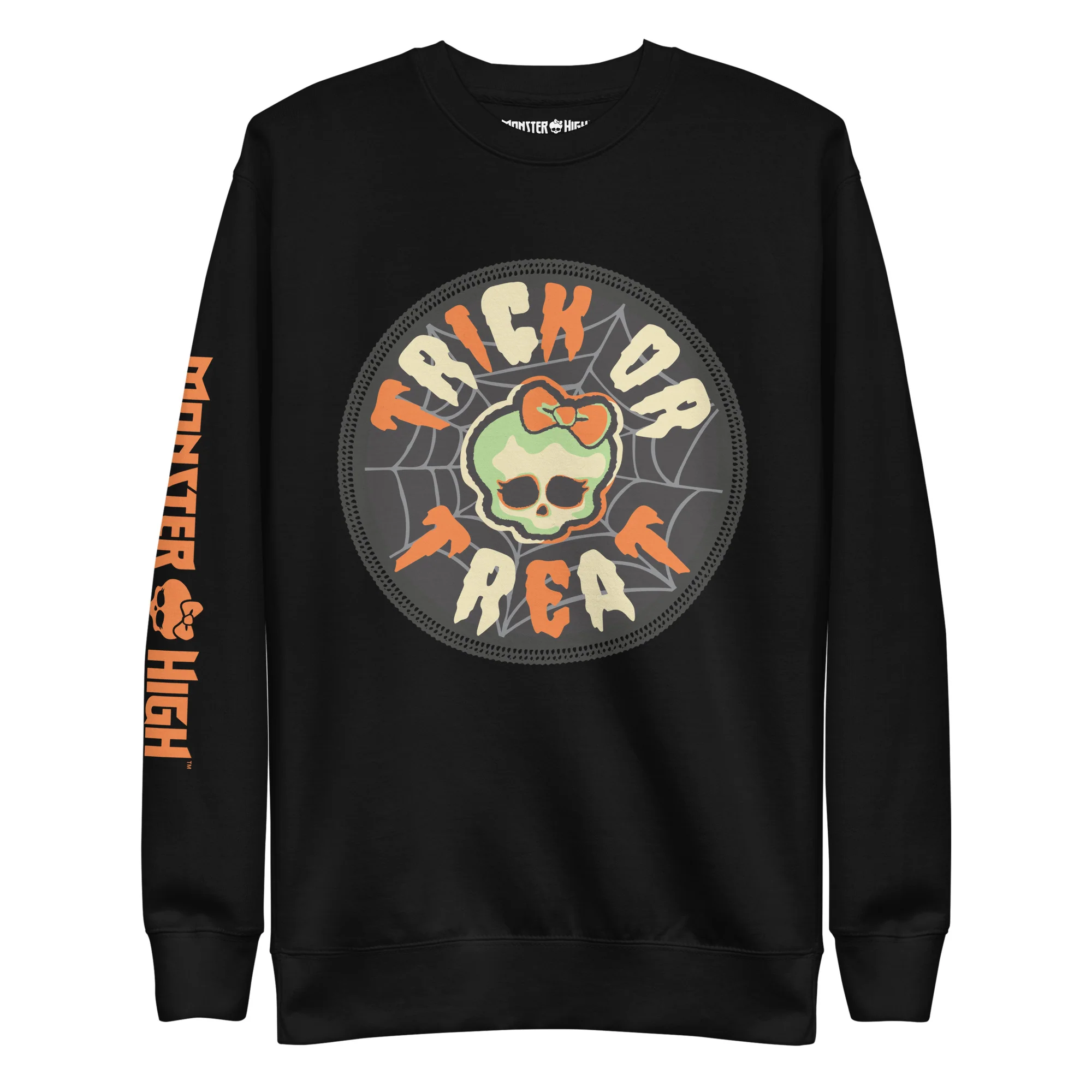 Mattel Creations Monster High Trick or Treat Black Sweatshirt
