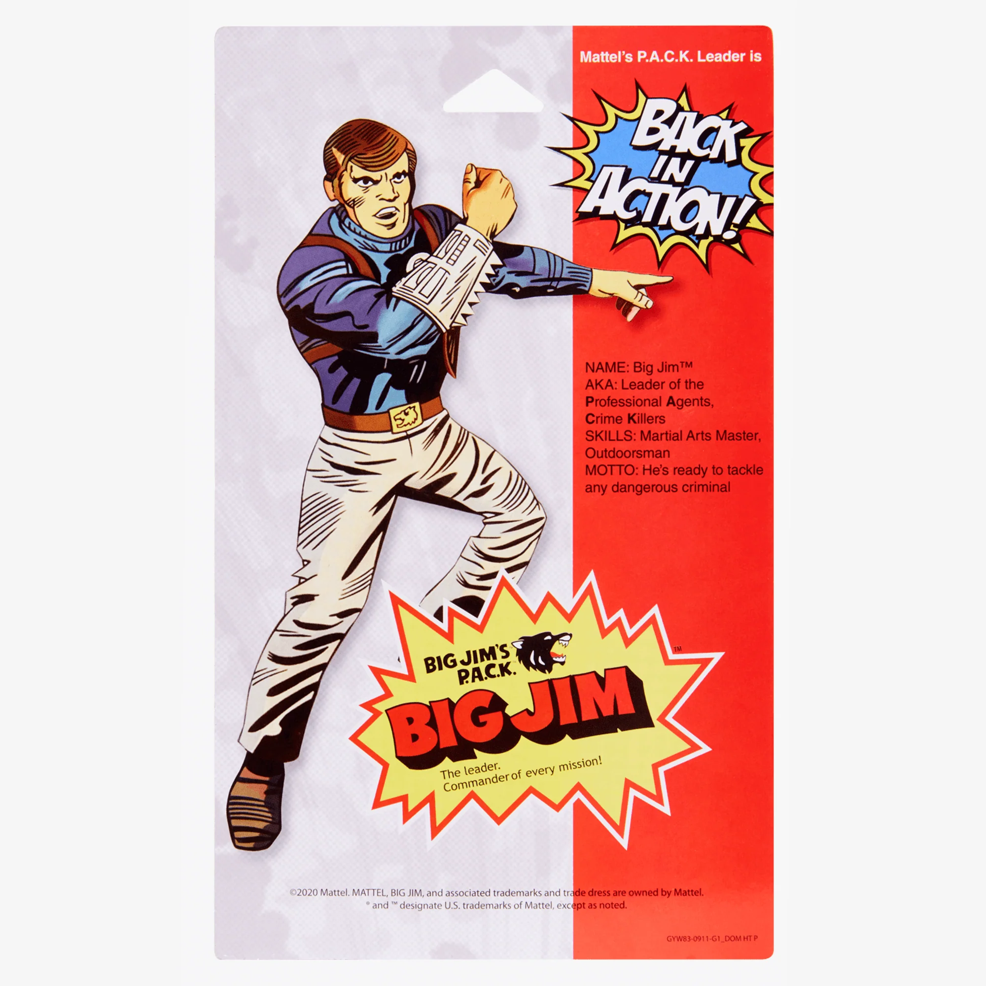 Mattel Creations Back in Action! Major Matt Mason Big Jim & Pulsar Figures