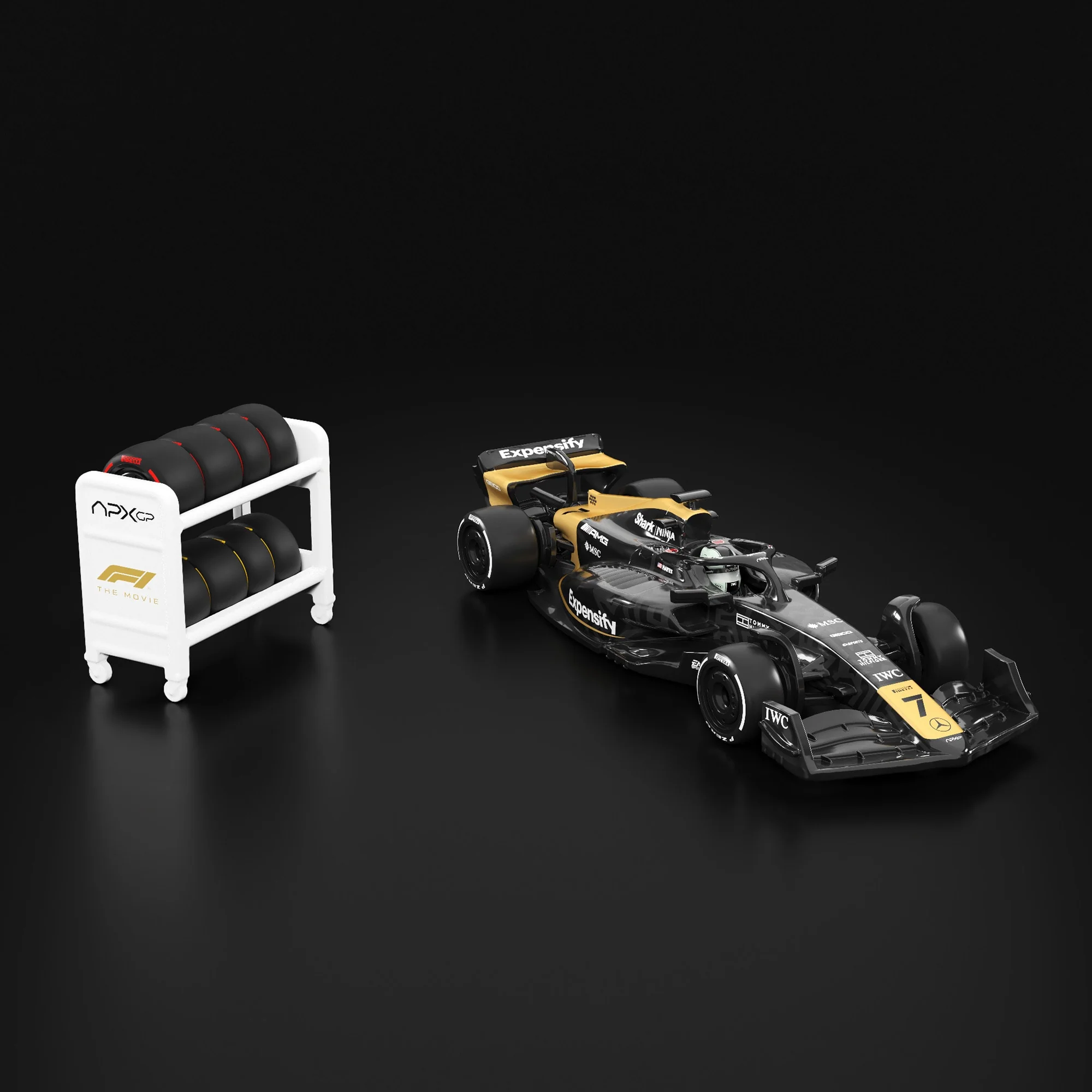 Mattel Creations Hot Wheels & F1 The Movie Vehicle