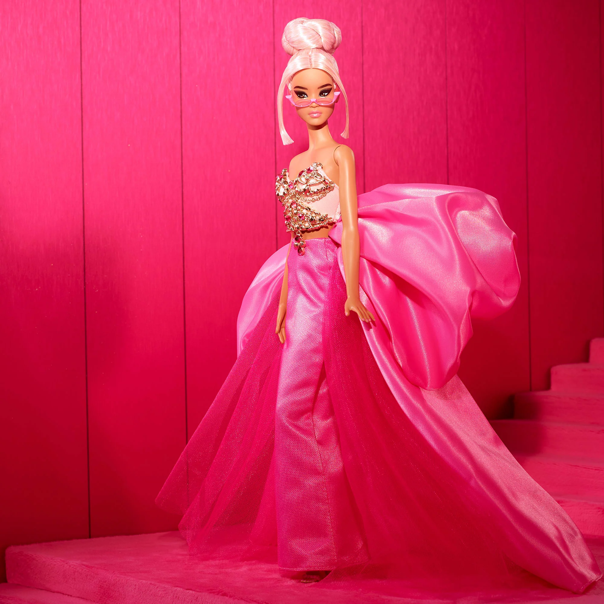 Mattel Creations Barbie Pink Collection Doll 5