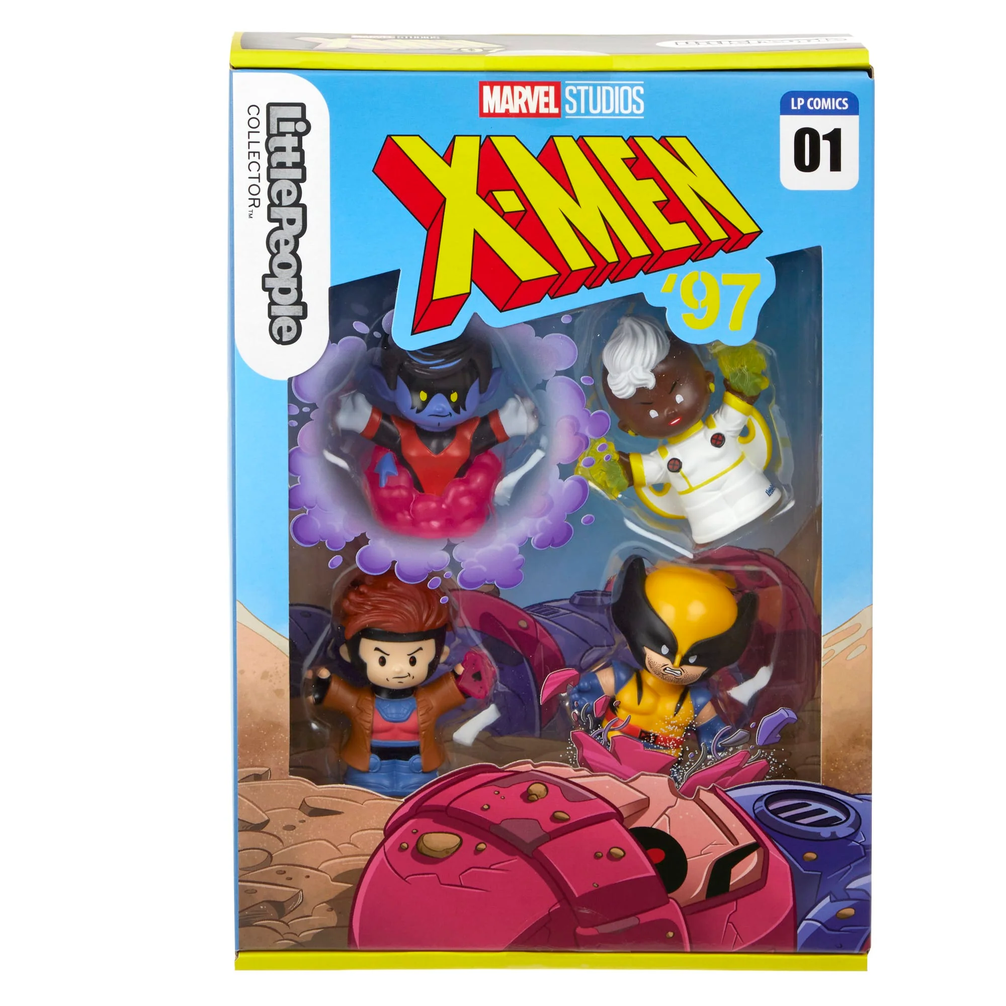Mattel Creations Little People Collector Marvel X-Men: Issue 1 Special Edition Set