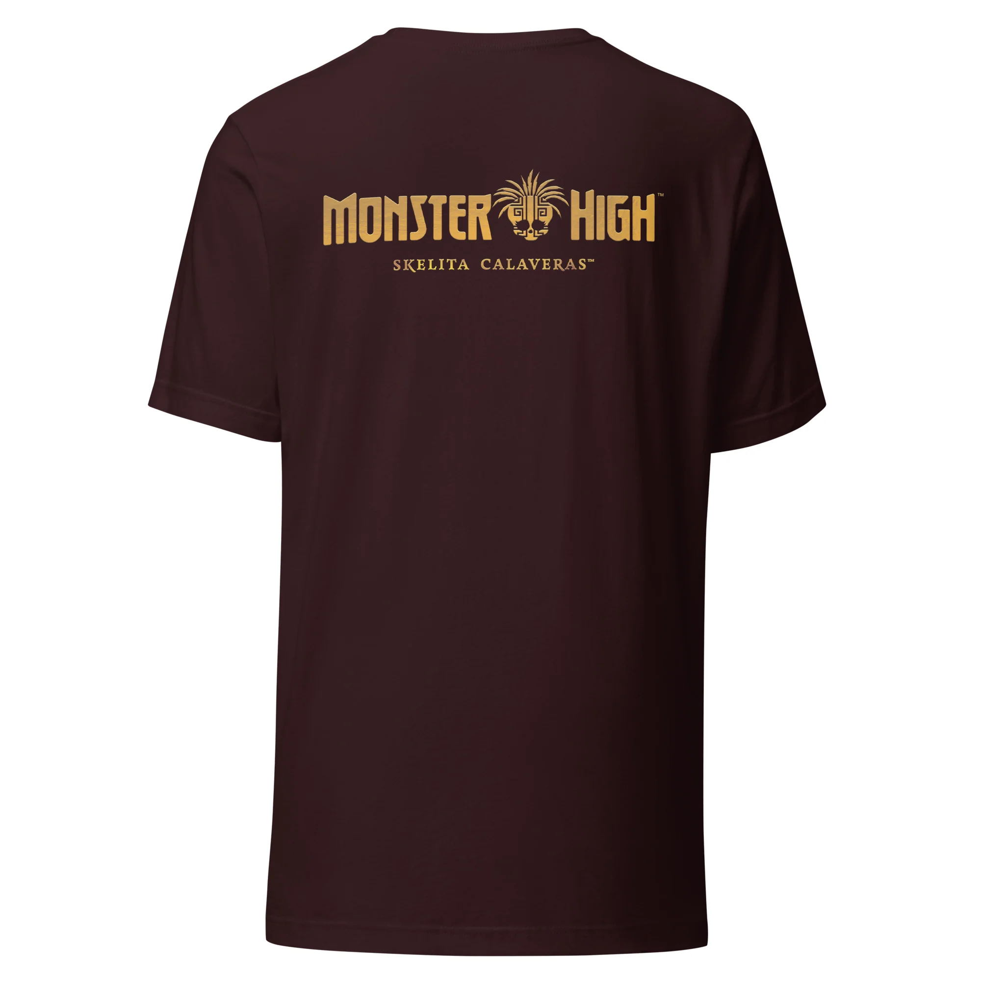 Mattel Creations Monster High Skelita Día de Muertos Embroidered Oxblood T-Shirt