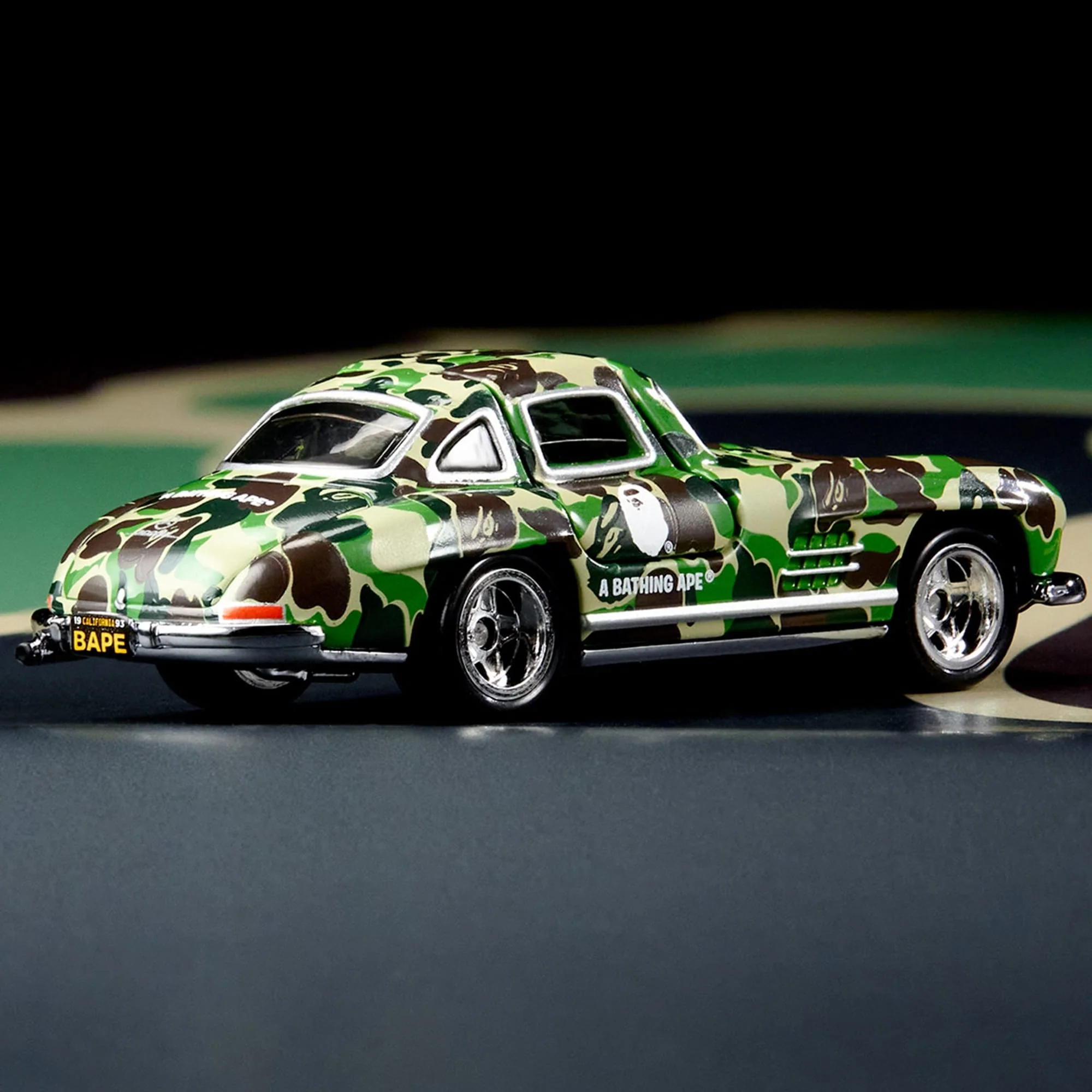 Mattel Creations BAPE Hot Wheels 1955 Mercedes-Benz 300 SL