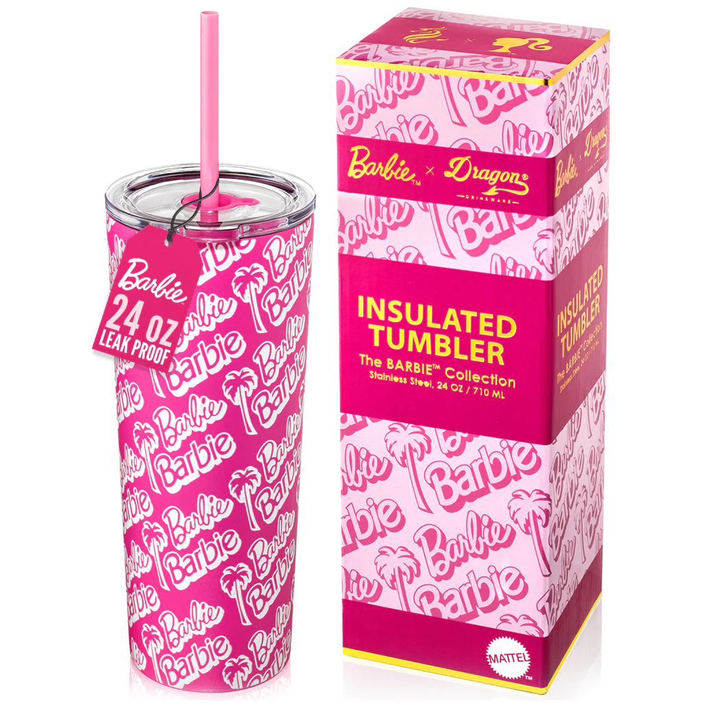 Mattel Creations Barbie™ Palm Trees Tumbler - 24 Oz