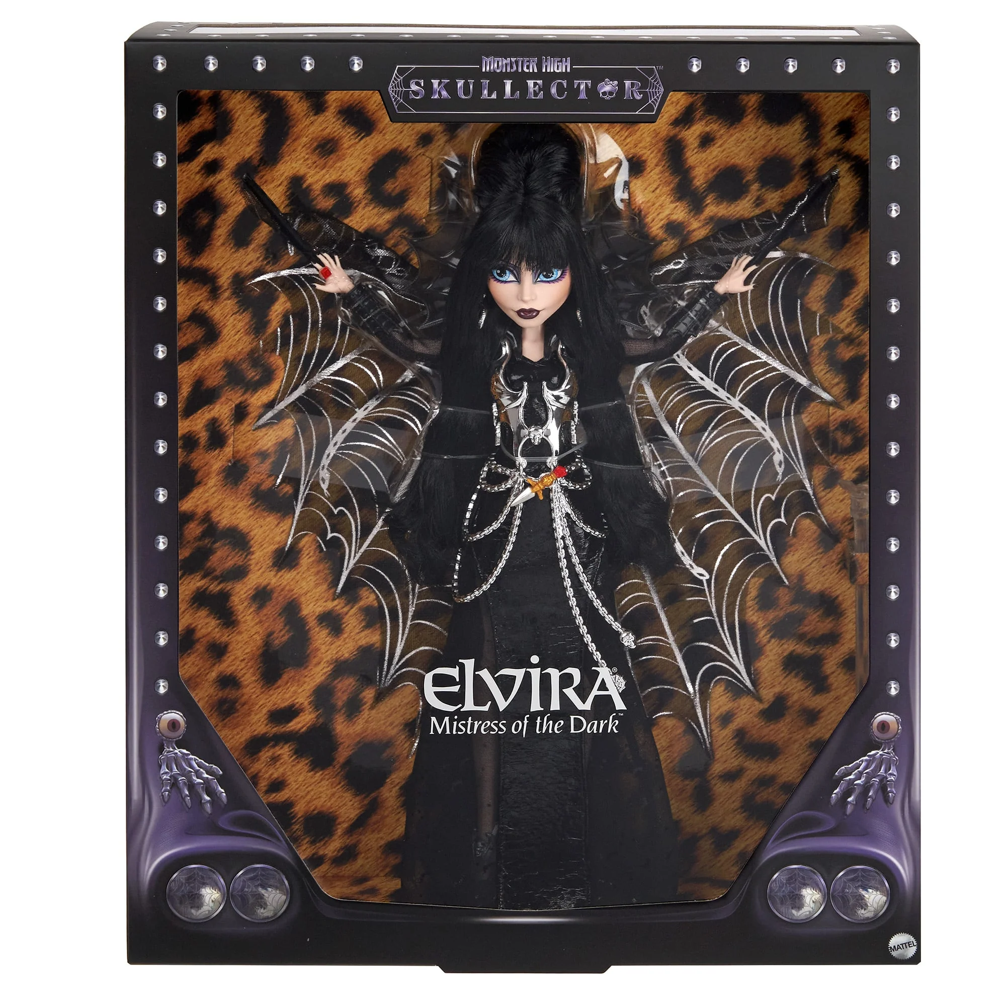 Mattel Creations Monster High Skullector Elvira, Mistress of the Dark Doll