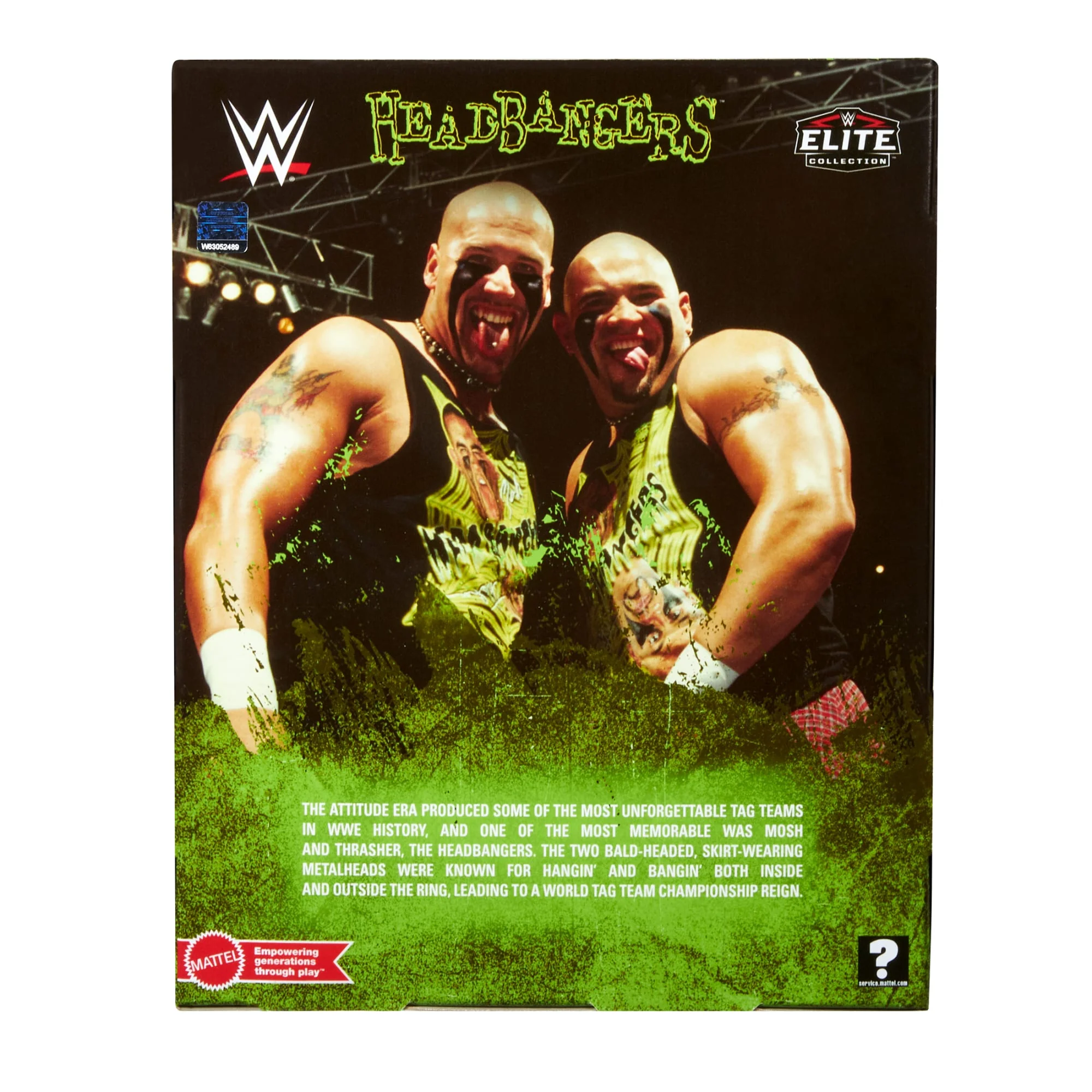 Mattel Creations WWE Elite Collection The Headbangers 2-Pack