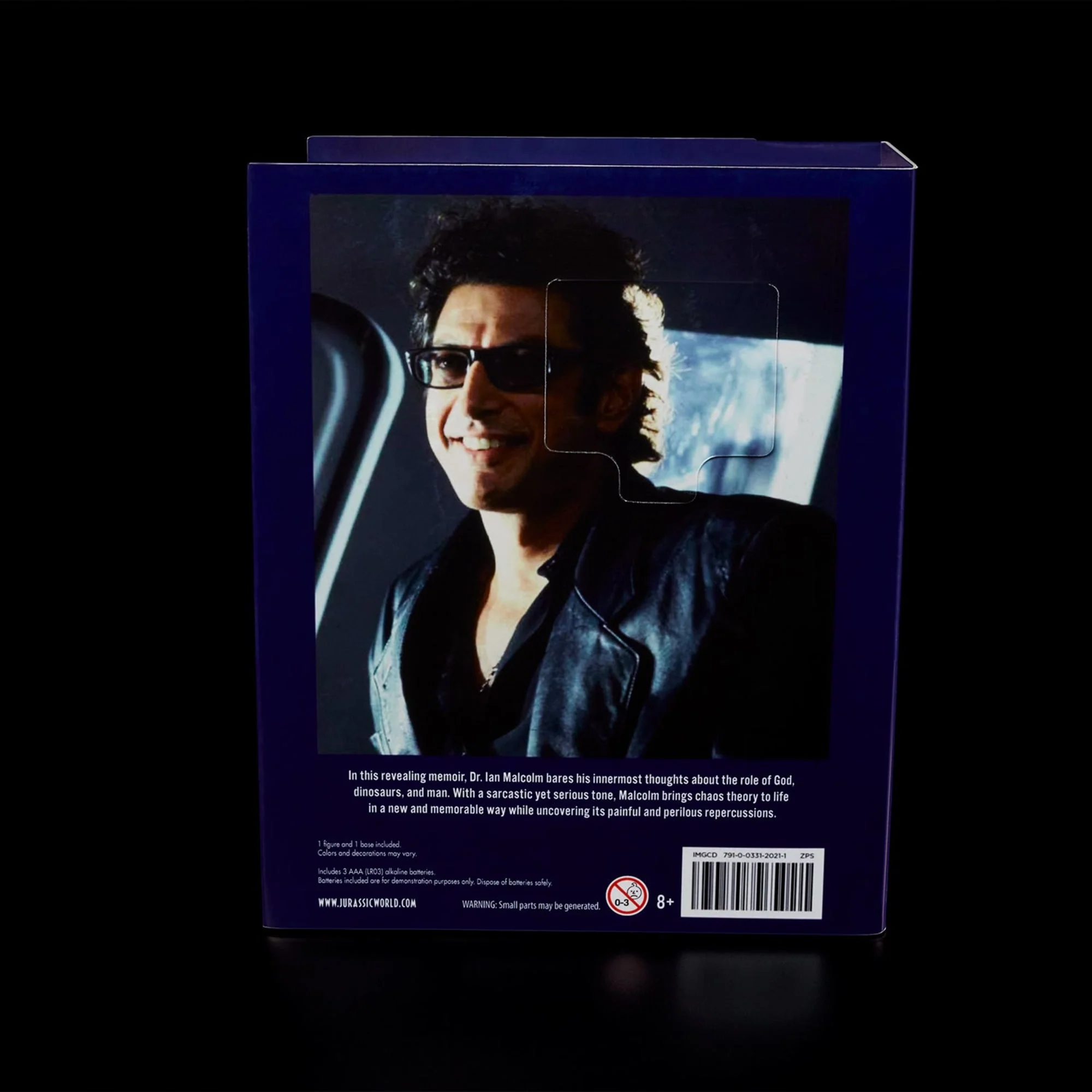 Mattel Creations Jurassic Park Chaos Theory Dr. Ian Malcolm Figure