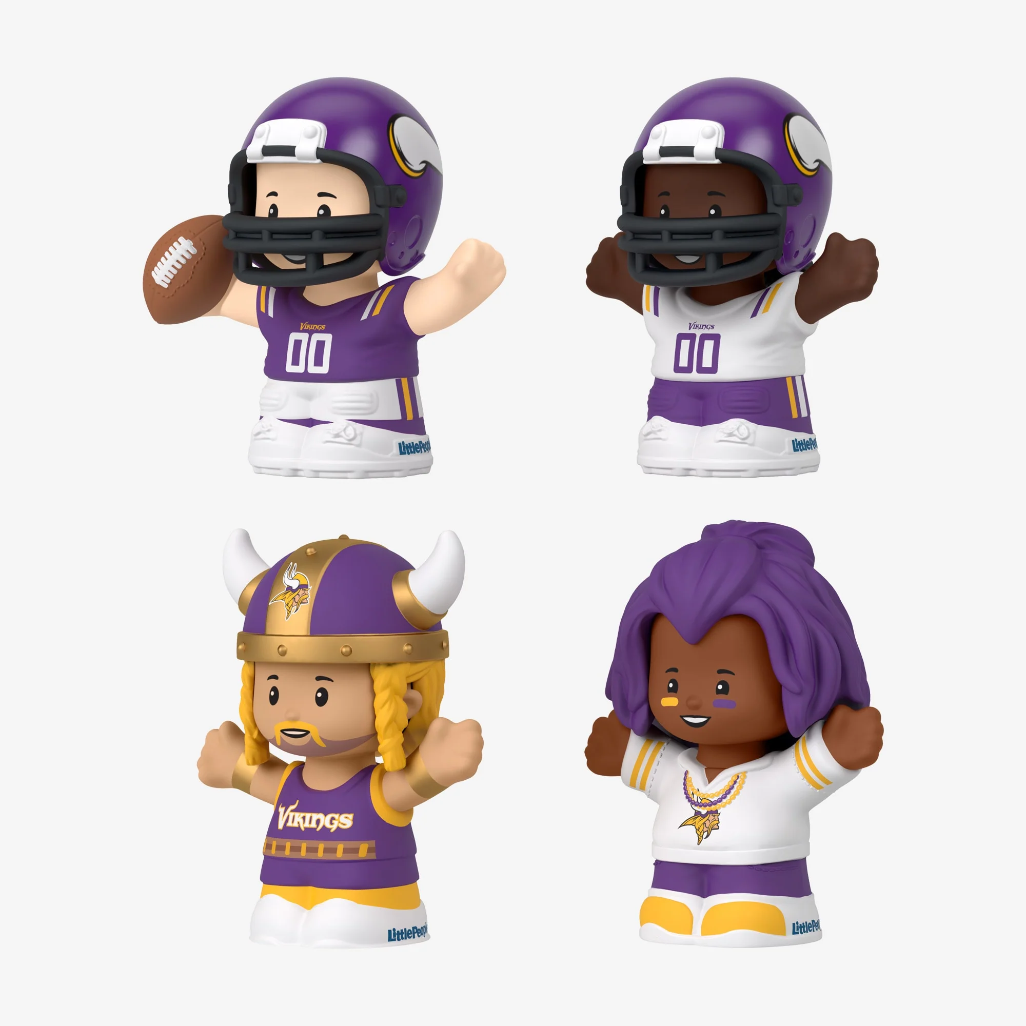 Mattel Creations Little People Collector x NFL Minnesota Vikings Set