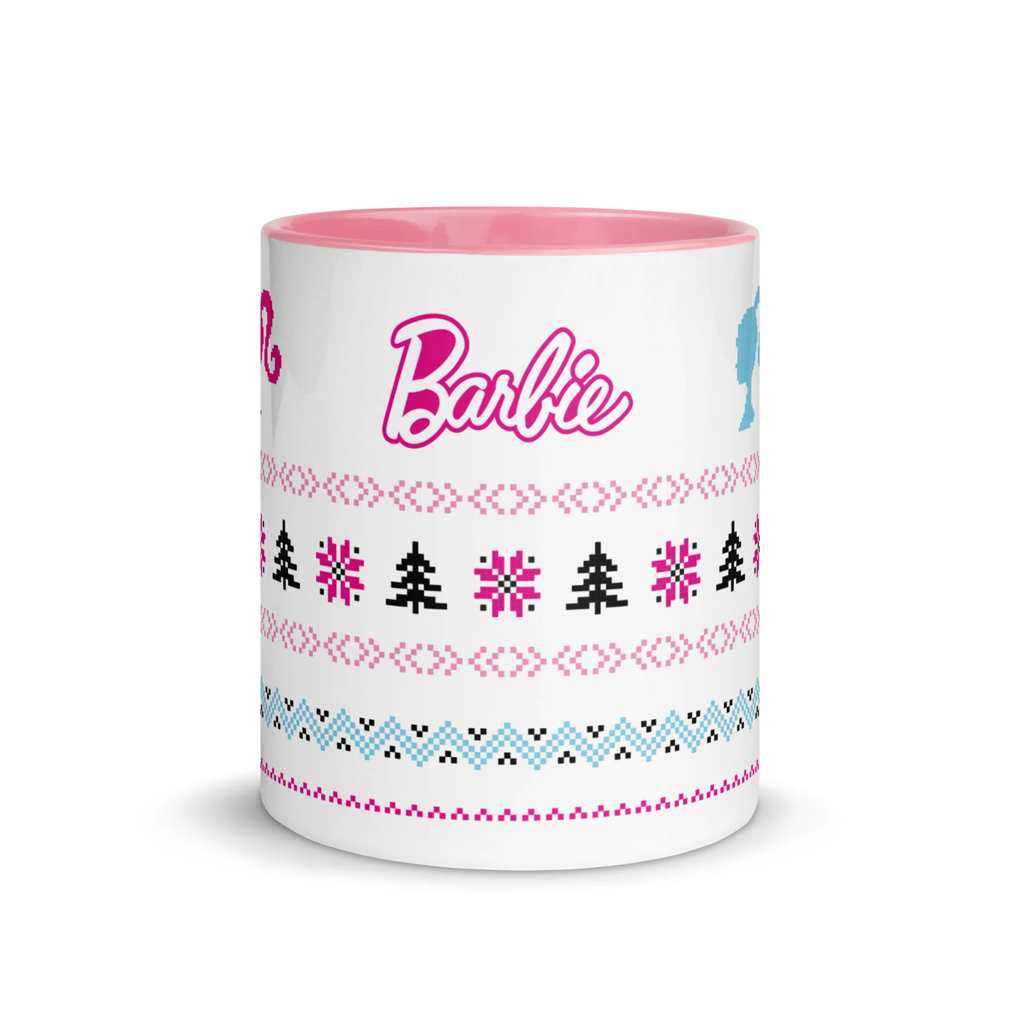 Mattel Creations Barbie Holiday Print Mug