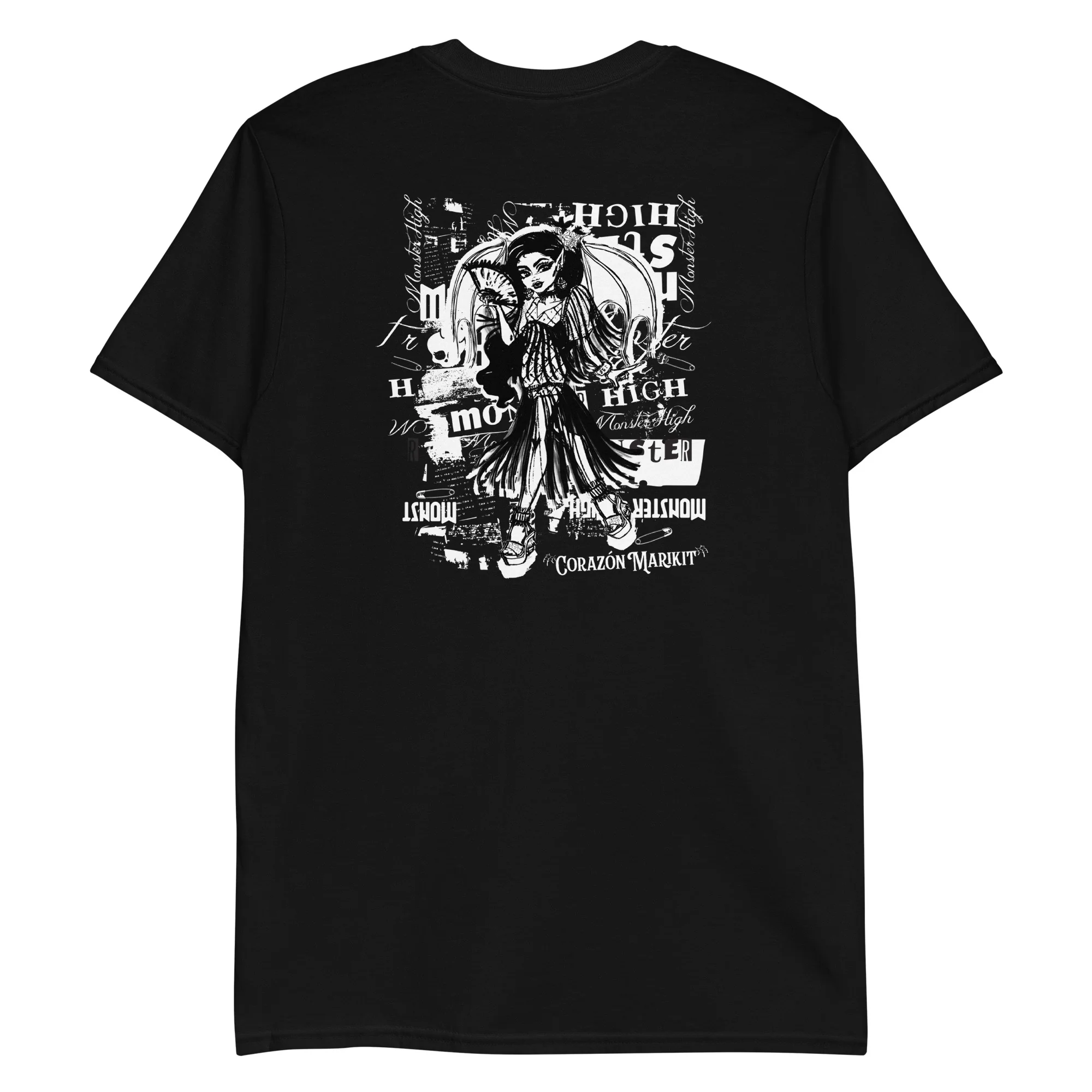 Mattel Creations Monster High Corazon Marikit Black T-Shirt