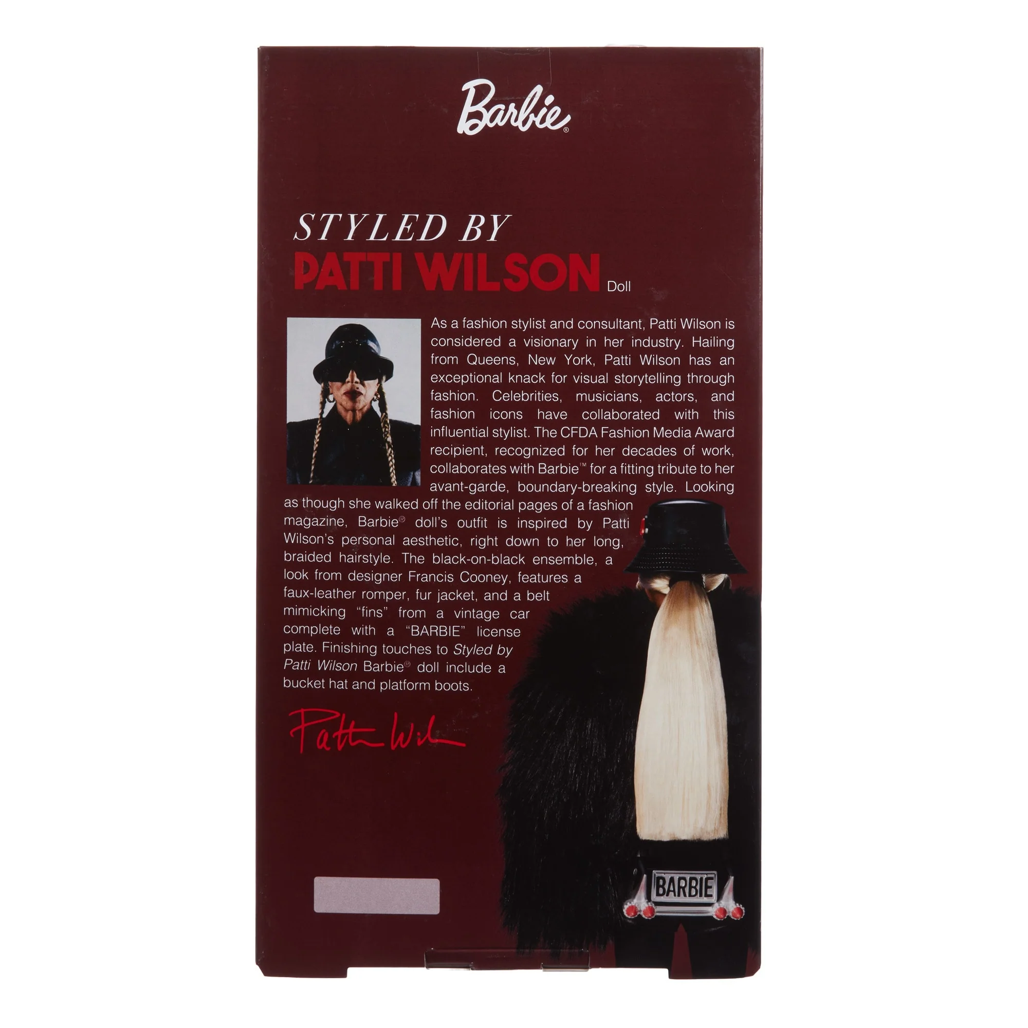 Mattel Creations Styled By Patti Wilson Barbie Doll