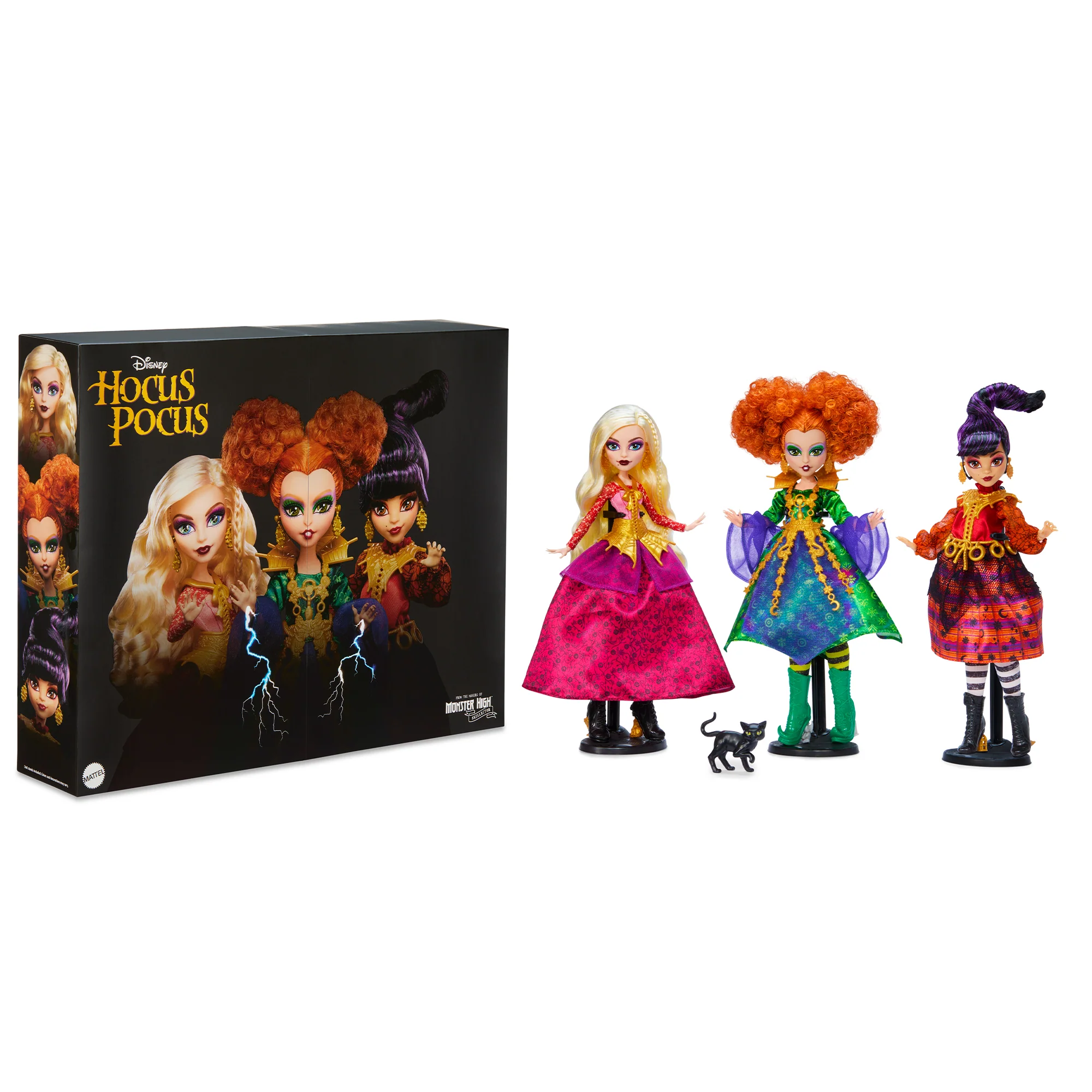 Mattel Creations Disney's Hocus Pocus Skullector Dolls