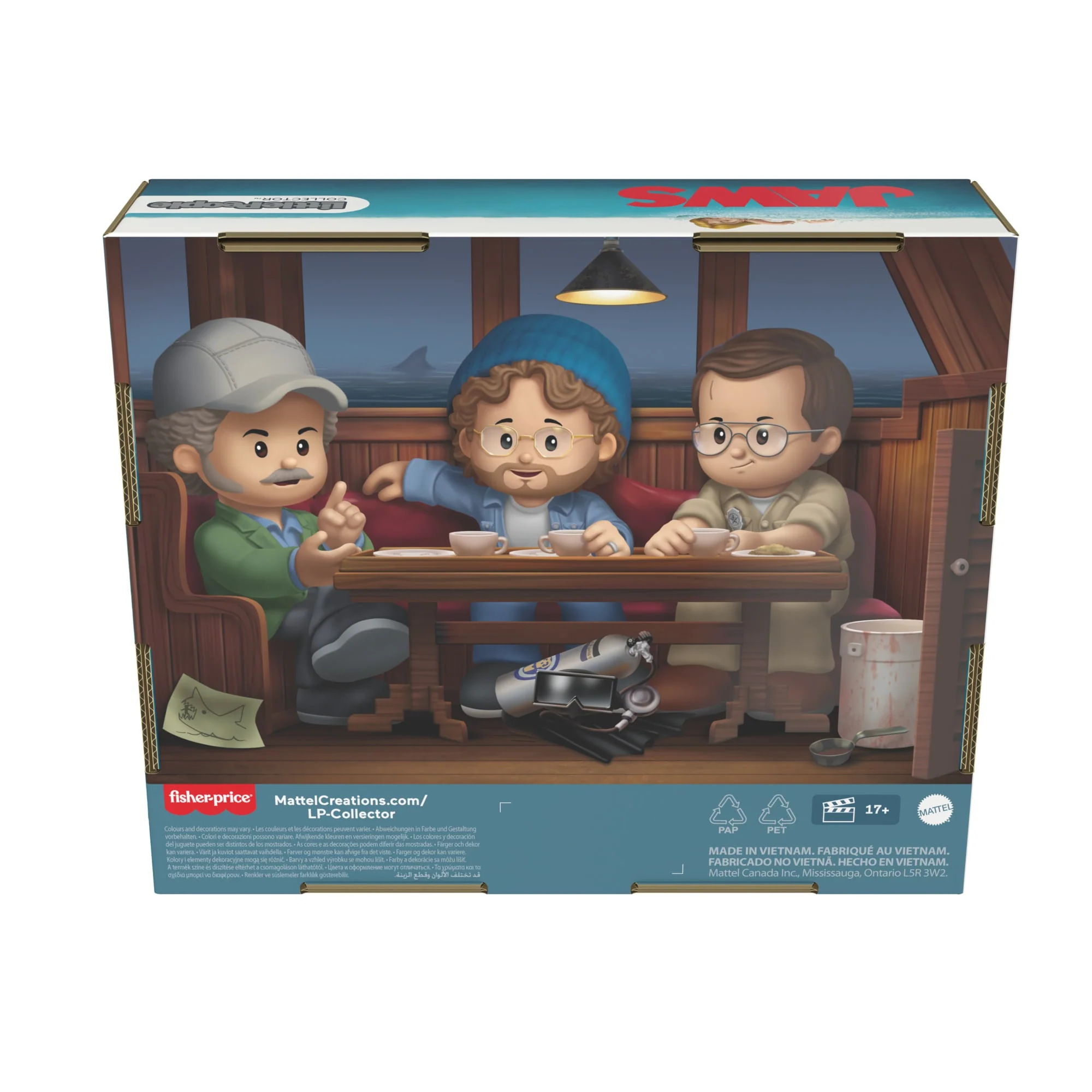 Mattel Creations Little People Collector Jaws Movie Special Edition Set