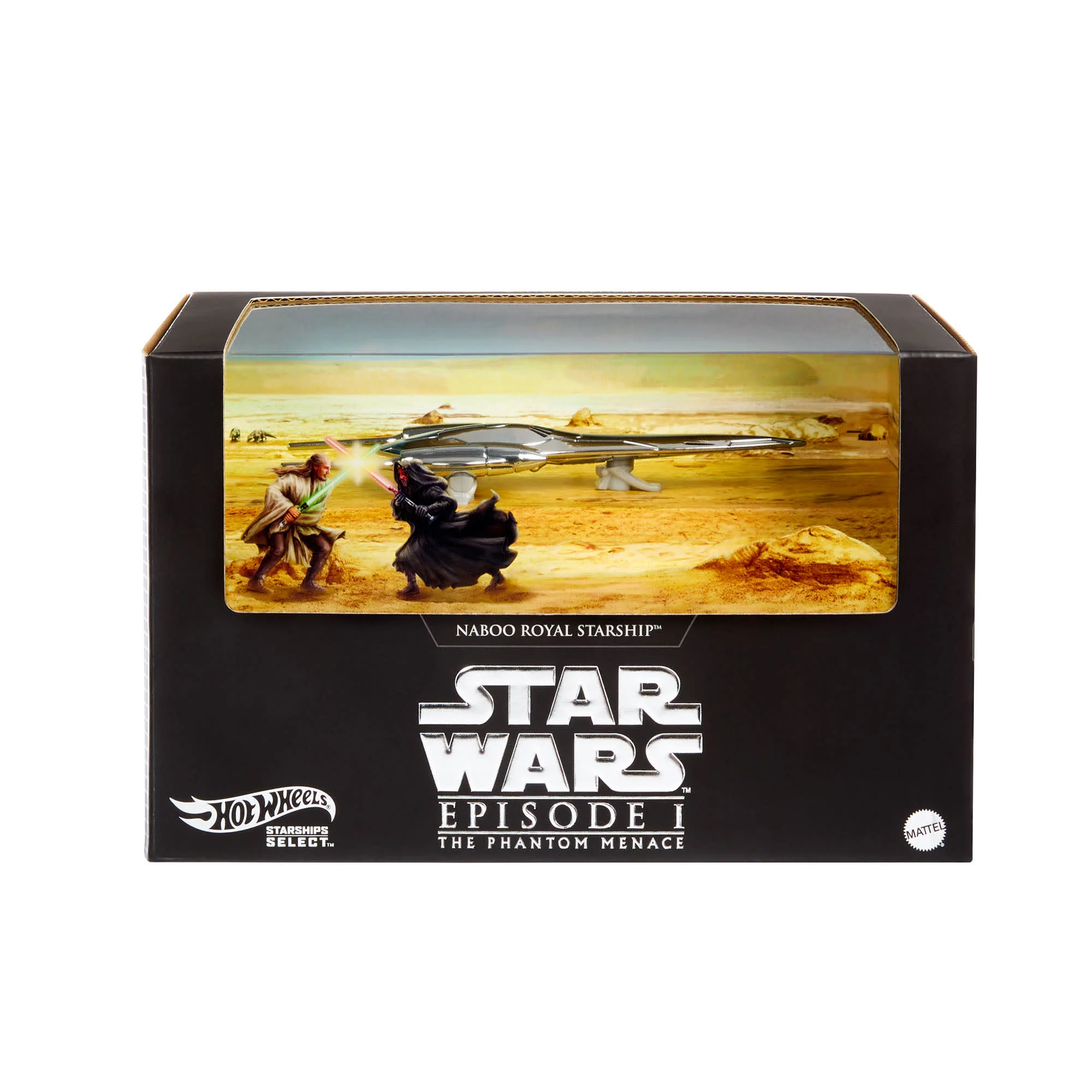 Mattel Creations Hot Wheels STAR WARS Starships Select Royal Naboo Starship