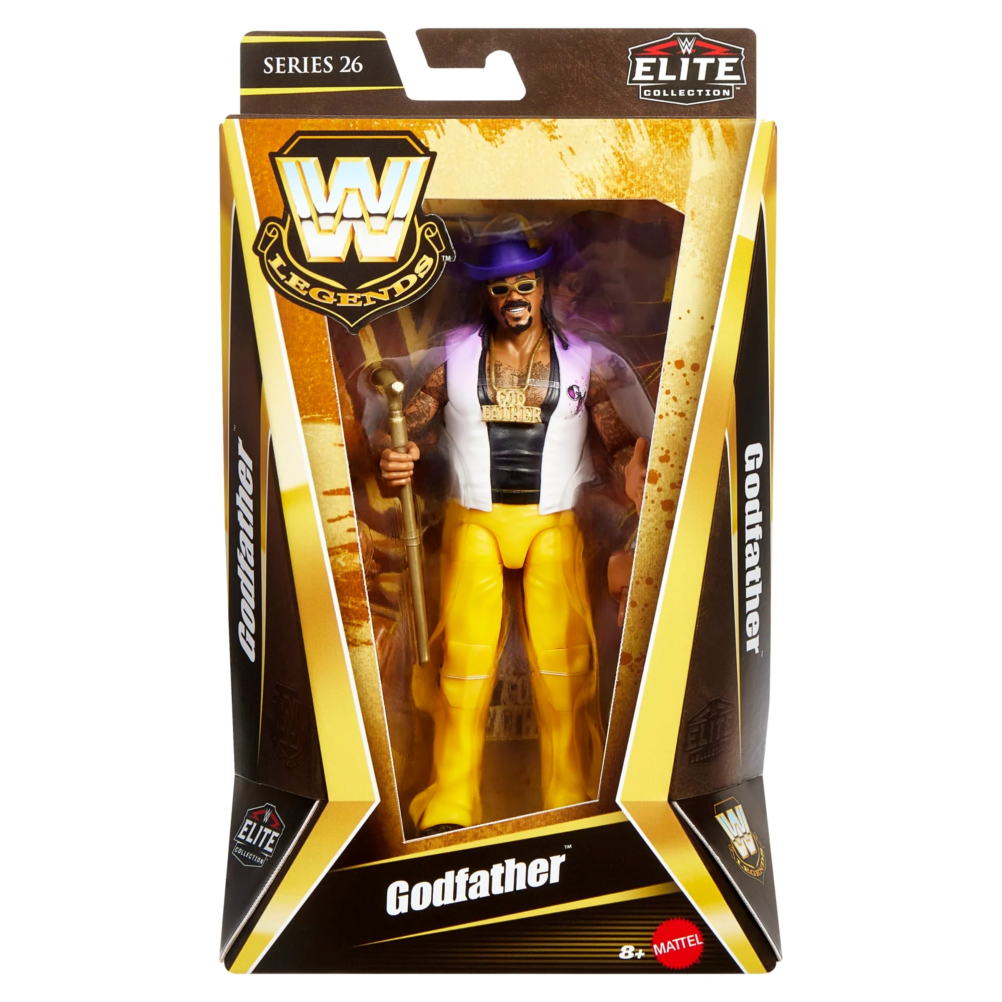 Mattel Creations WWE Elite Legends Godfather Action Figure