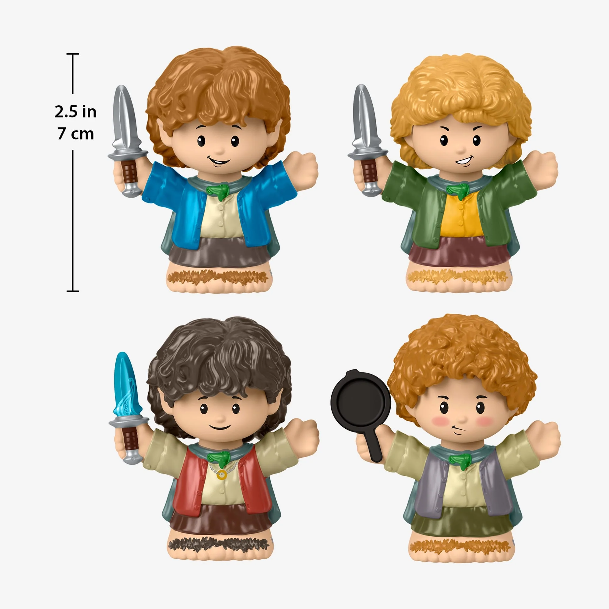 Mattel Creations Little People Collector The Lord of the Rings: Hobbits Special Edition Figure Set