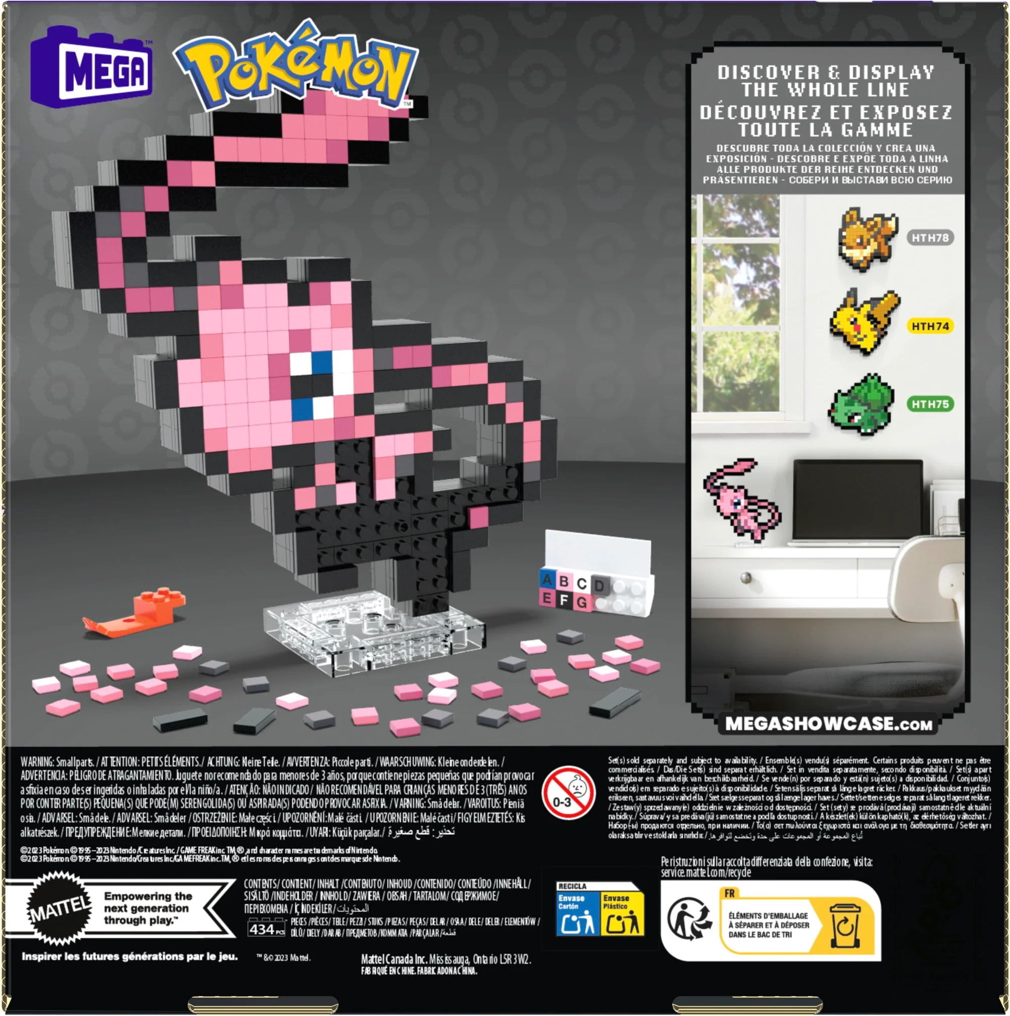 Mattel Creations MEGA Pokémon Mew Building Set