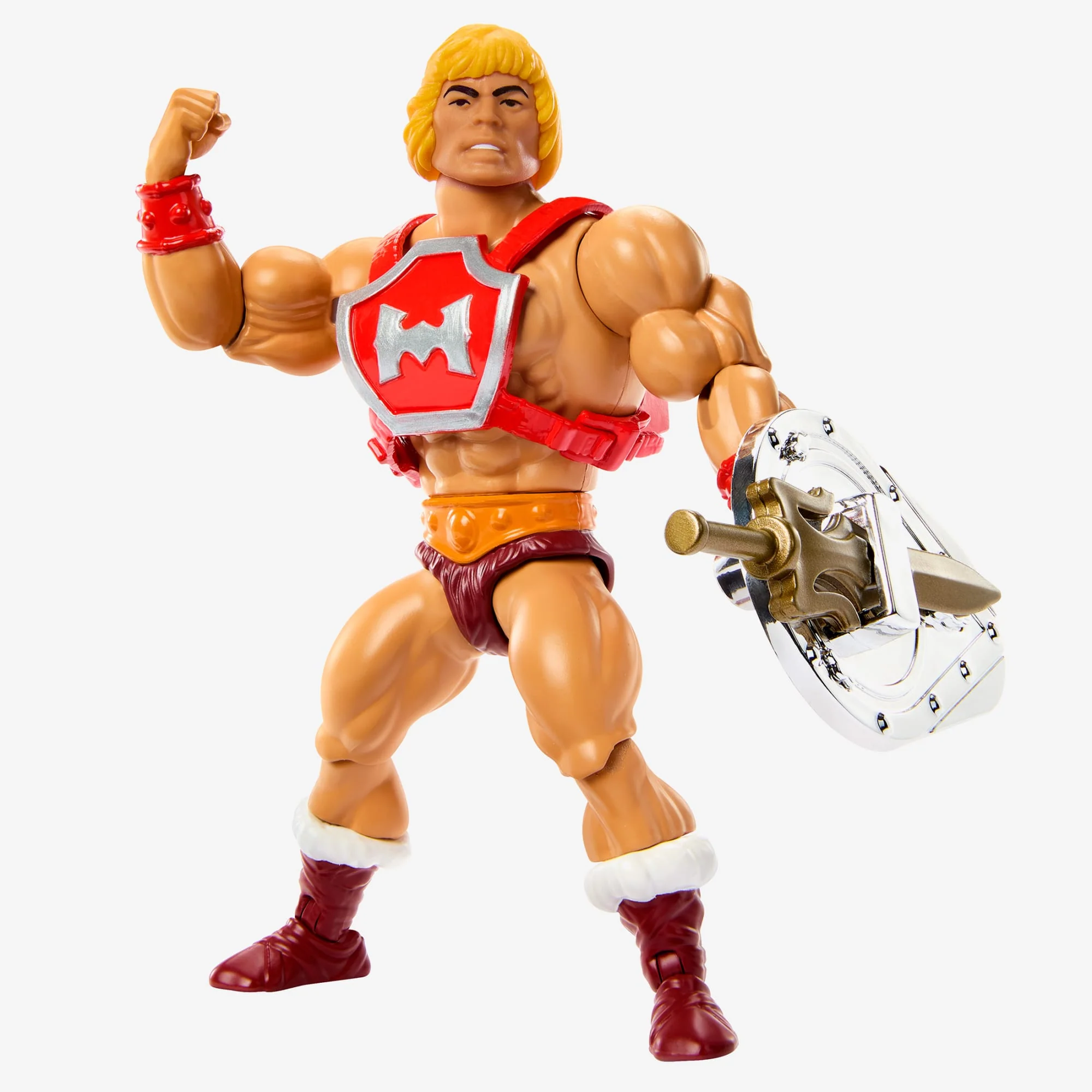 Mattel Creations Masters of the Universe Origins Thunder Punch He-Man Deluxe Action Figure