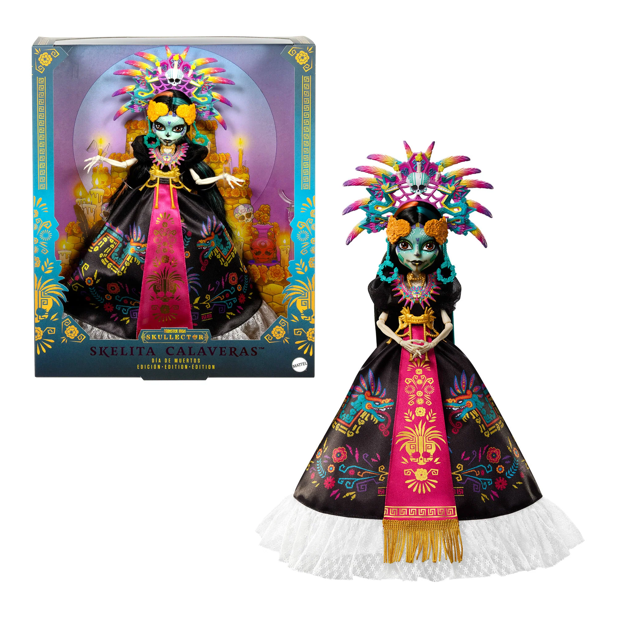 Mattel Creations Monster High Skelita Calaveras Día de Muertos Doll