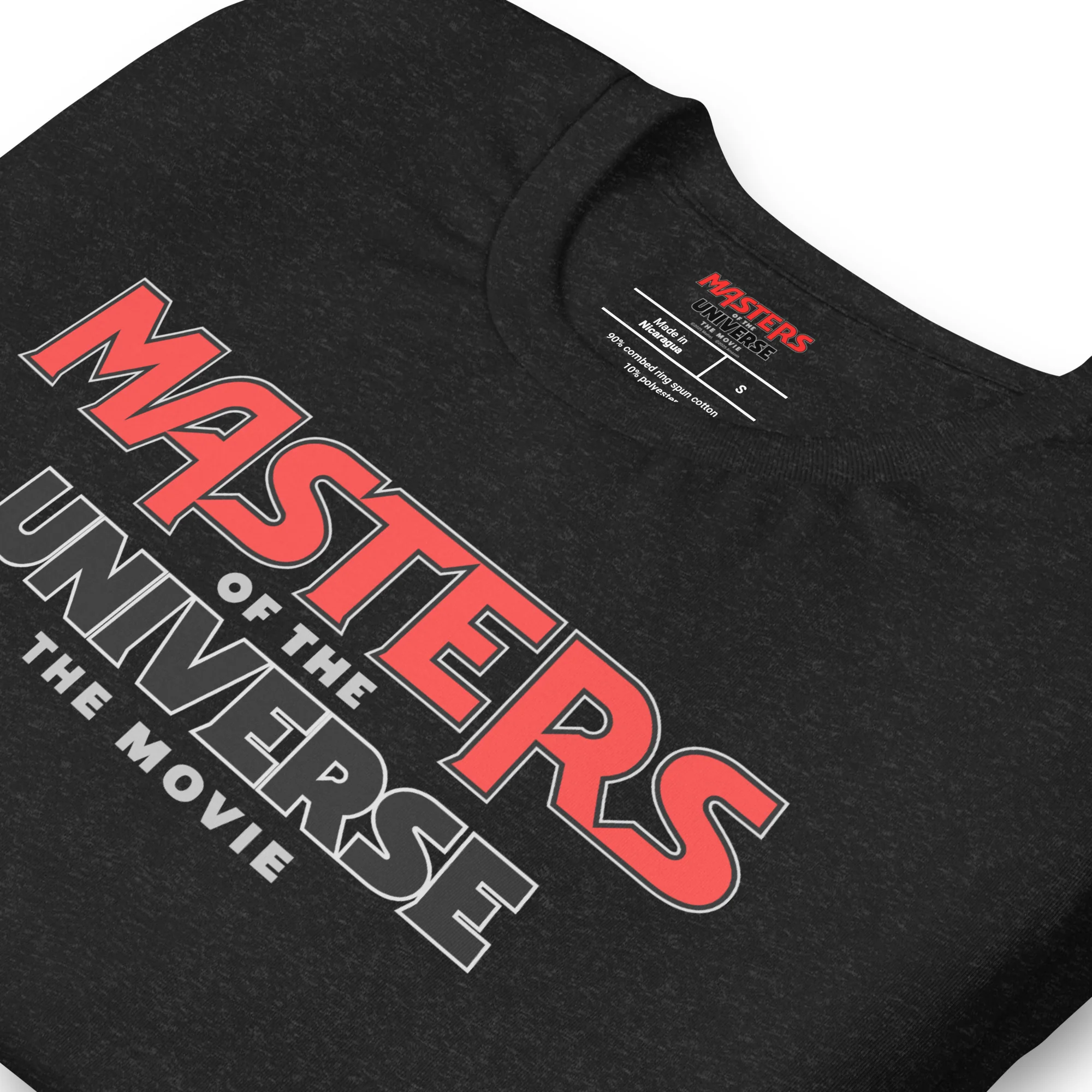 Mattel Creations Masters of the Universe The Movie Logo Black T-Shirt