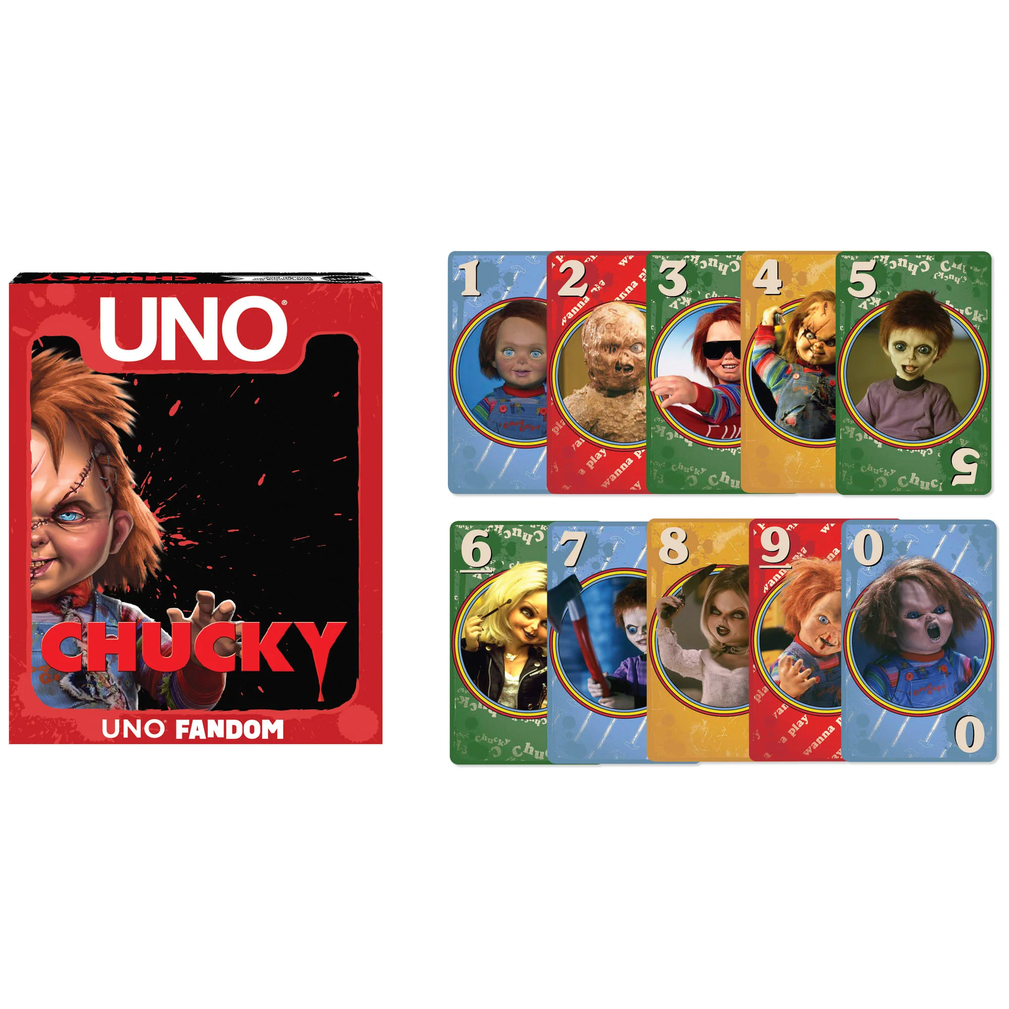 Mattel Creations UNO Fandom Chucky