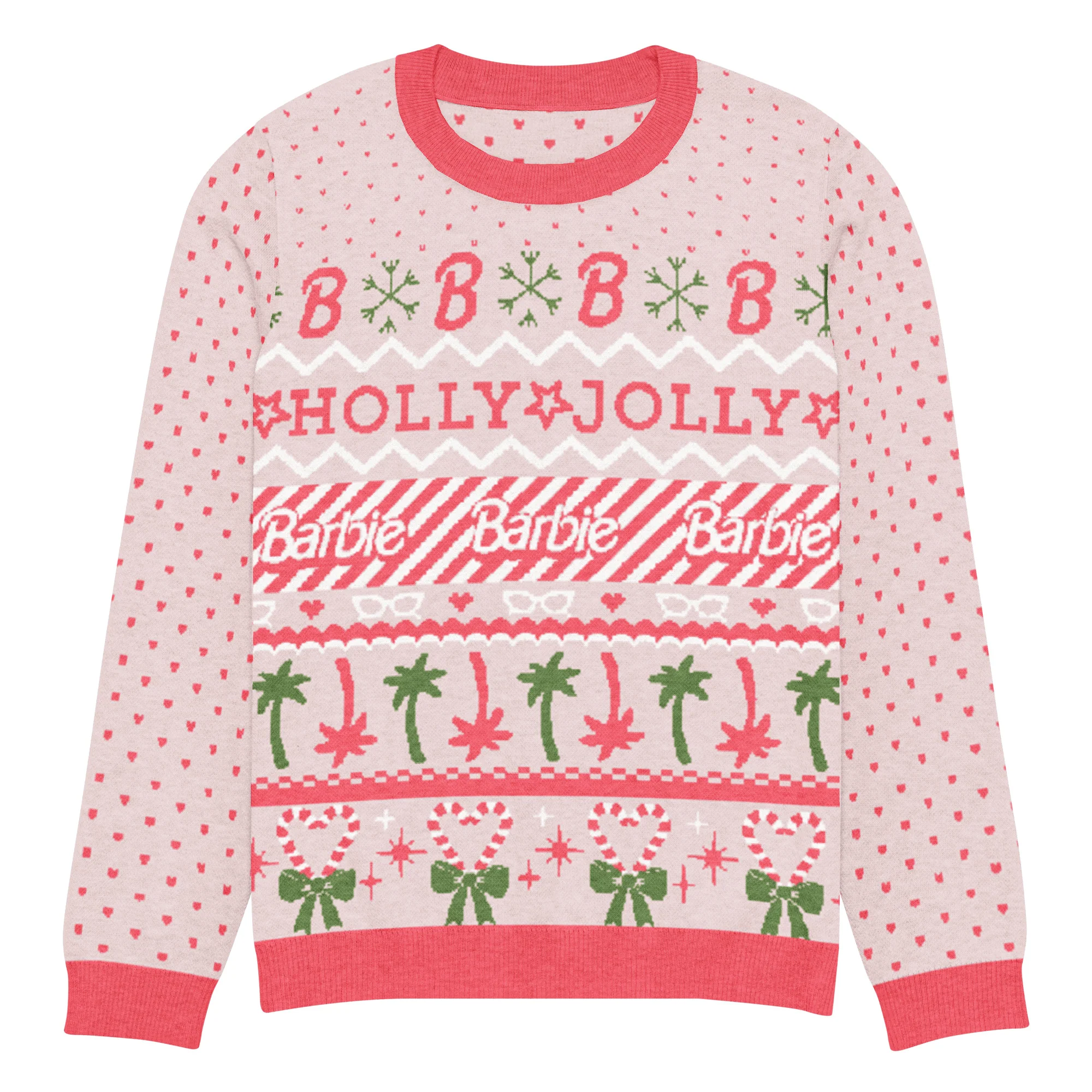 Mattel Creations Barbie Holly Jolly Pink Ugly Sweater