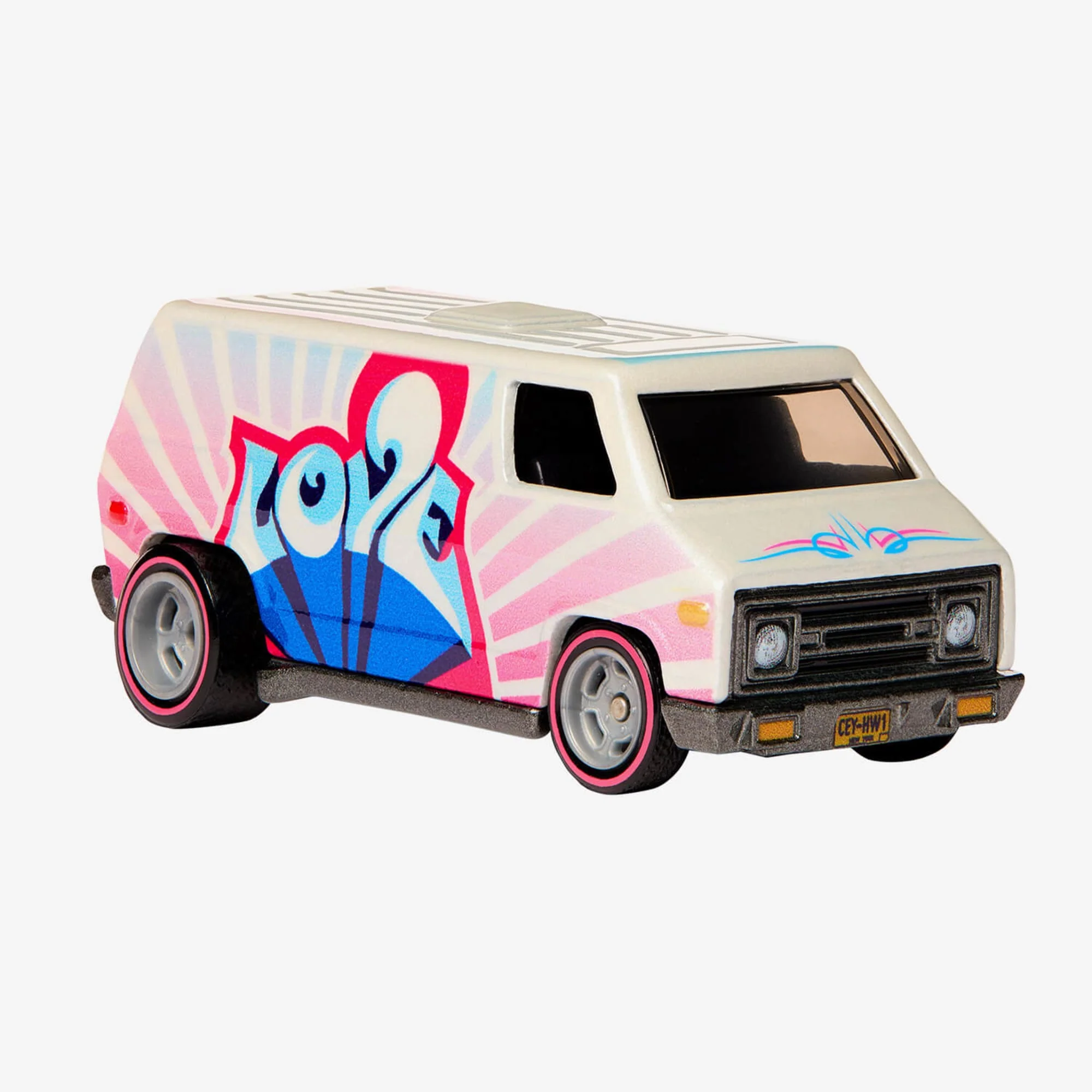 Mattel Creations Hot Wheels Cey Adams “LOVE” 70's Van