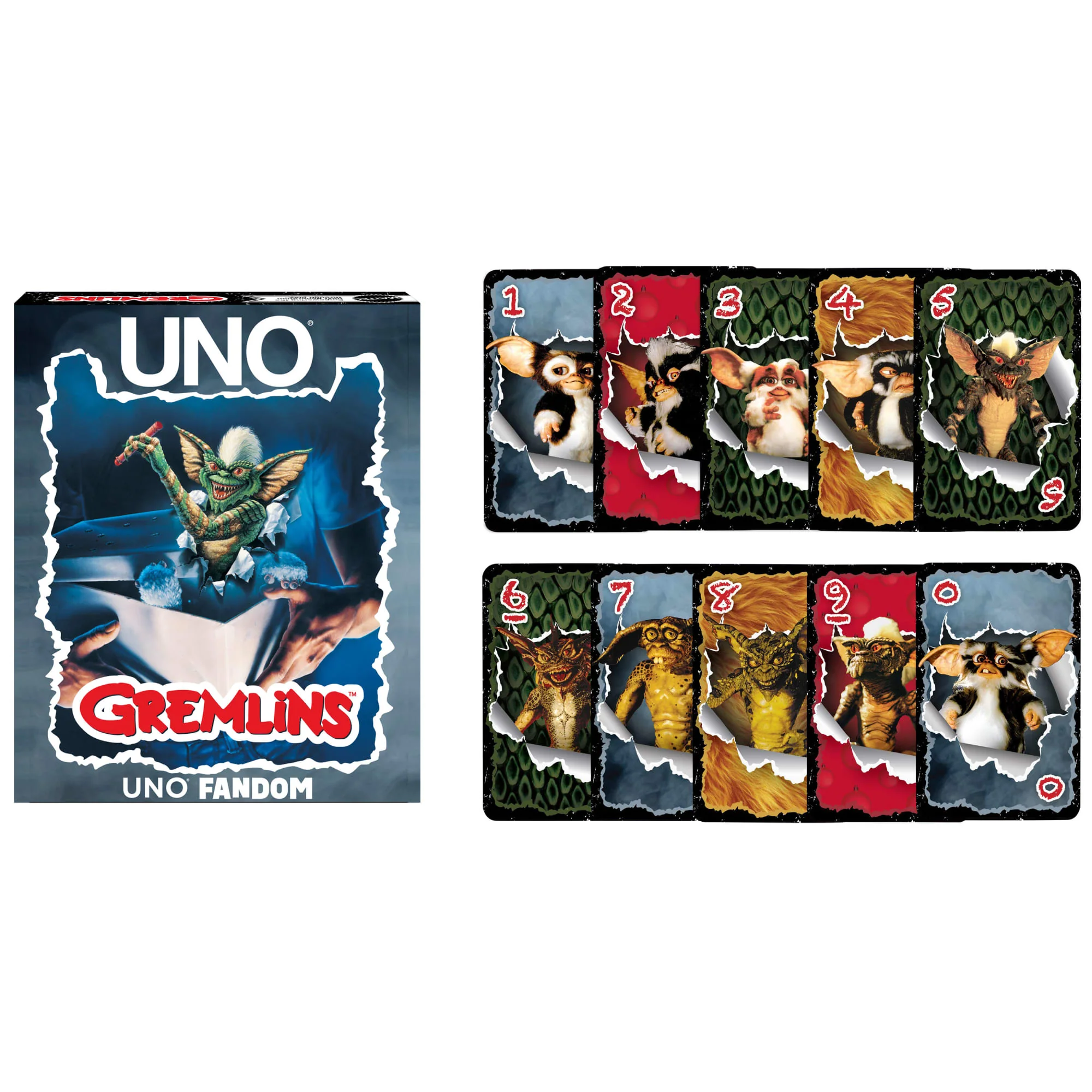 Mattel Creations UNO Fandom Gremlins