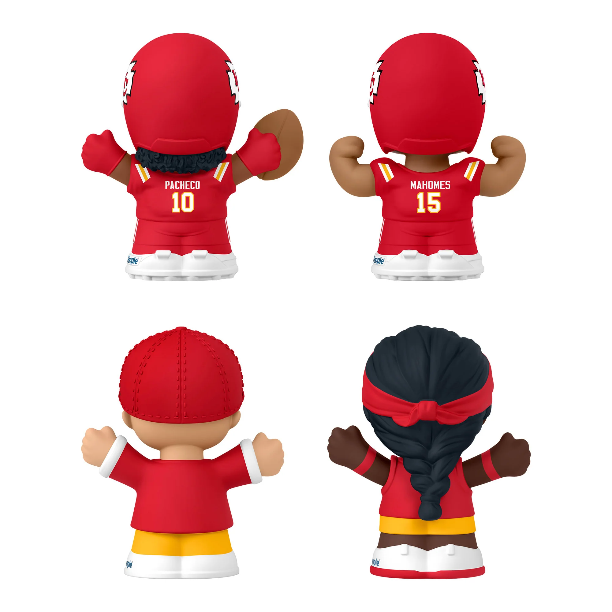 Mattel Creations Little People Collector Kansas City Chiefs Alternate Jersey Figure Set