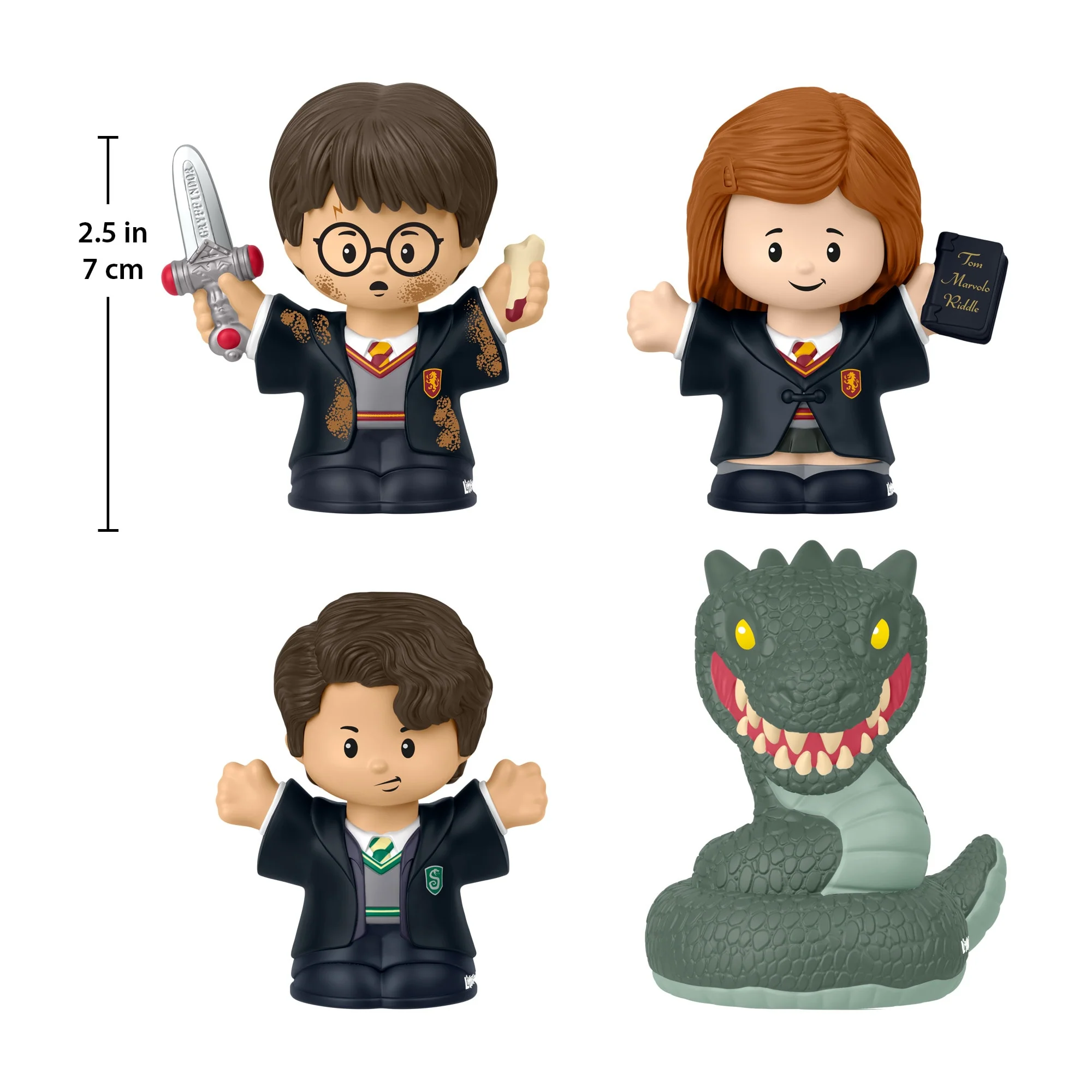 Mattel Creations Little People Collector Harry Potter and the Chamber of Secrets Special Edition Figure Set