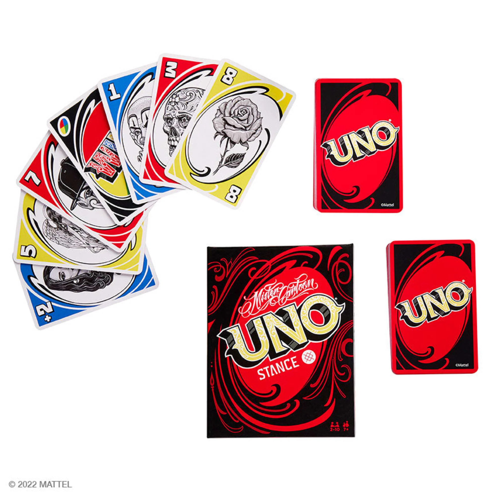 Mattel Creations Mister Cartoon Stance UNO Box Set