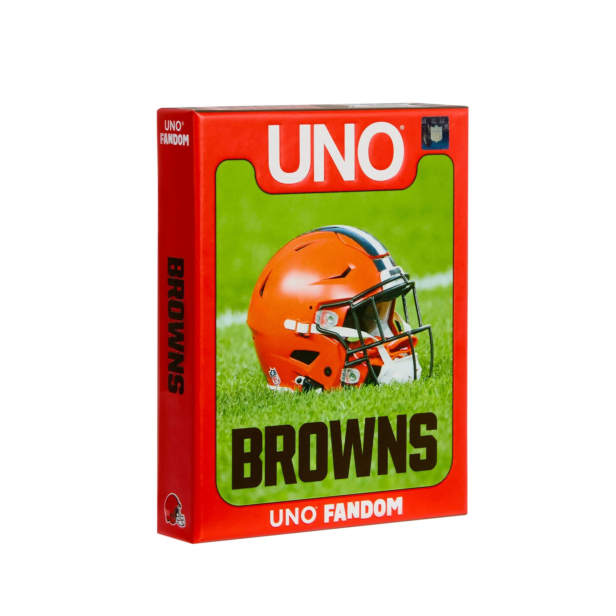 Mattel Creations UNO Fandom NFL Cleveland Browns Game Deck