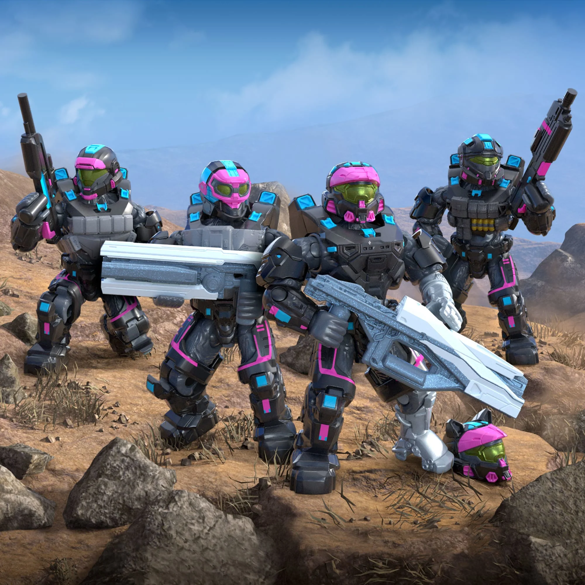 Mattel Creations MEGA Halo Multiplayer Mayhem Building Toy Kit