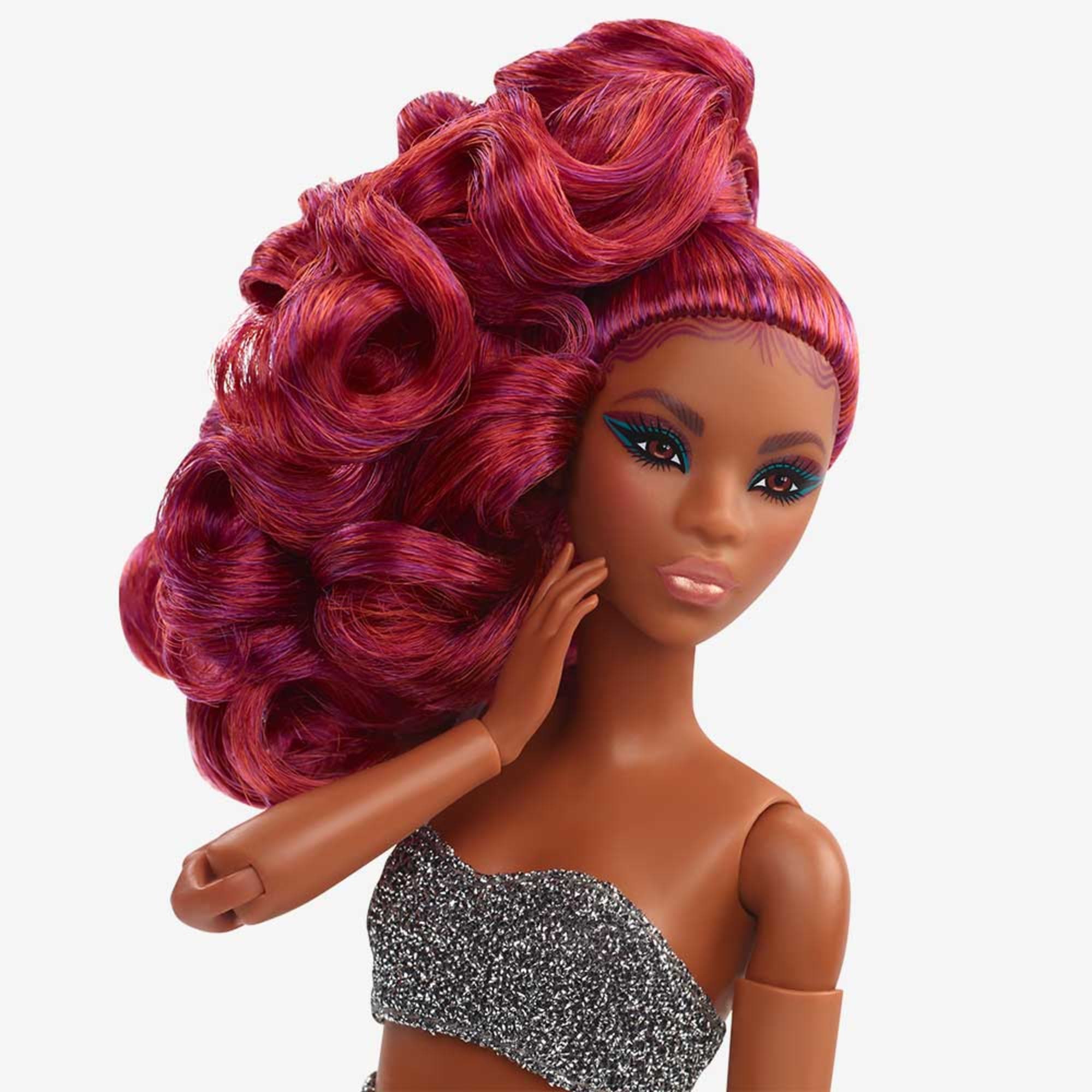 Mattel Creations Barbie Looks Doll (Petite, Curly Red Hair)