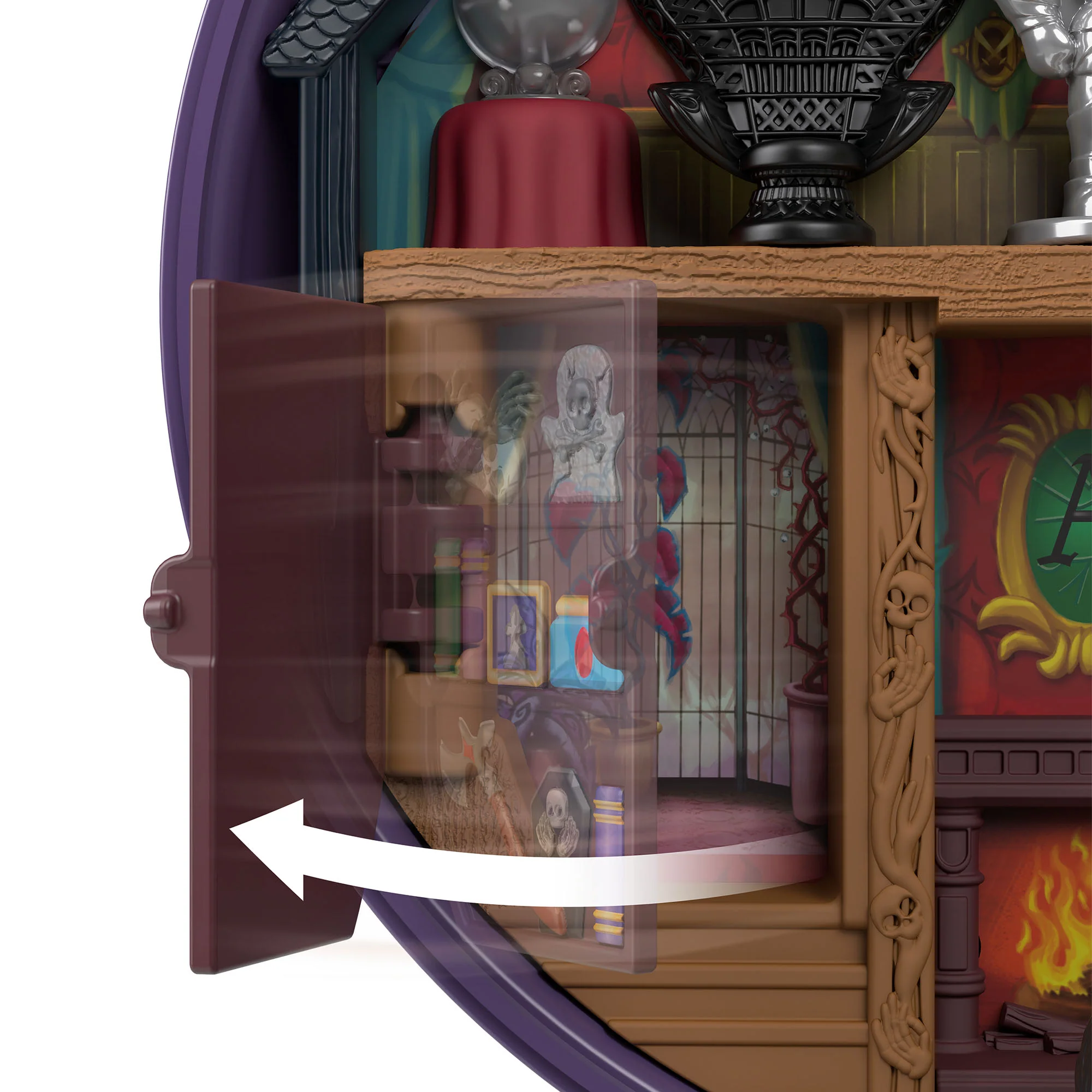 Mattel Creations Polly Pocket Collector The Addams Family Compact