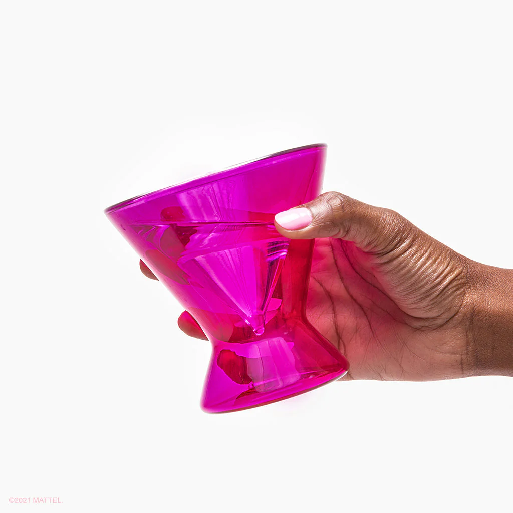 Mattel Creations Barbie™ X Dragon Glassware® Stemless Martini Glasses