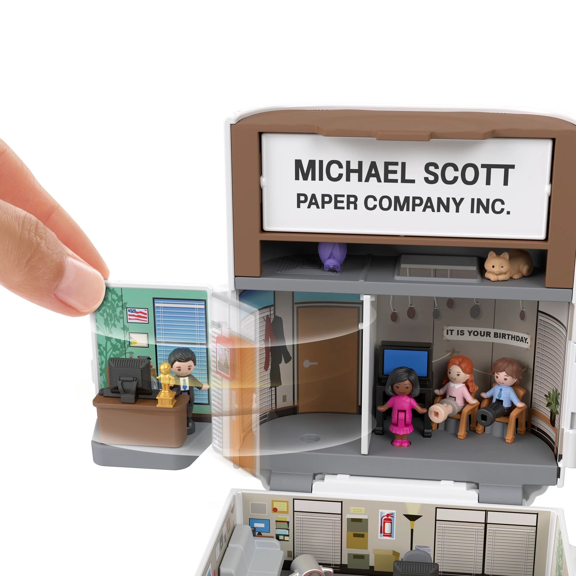 Mattel Creations Polly Pocket x The Office Compact