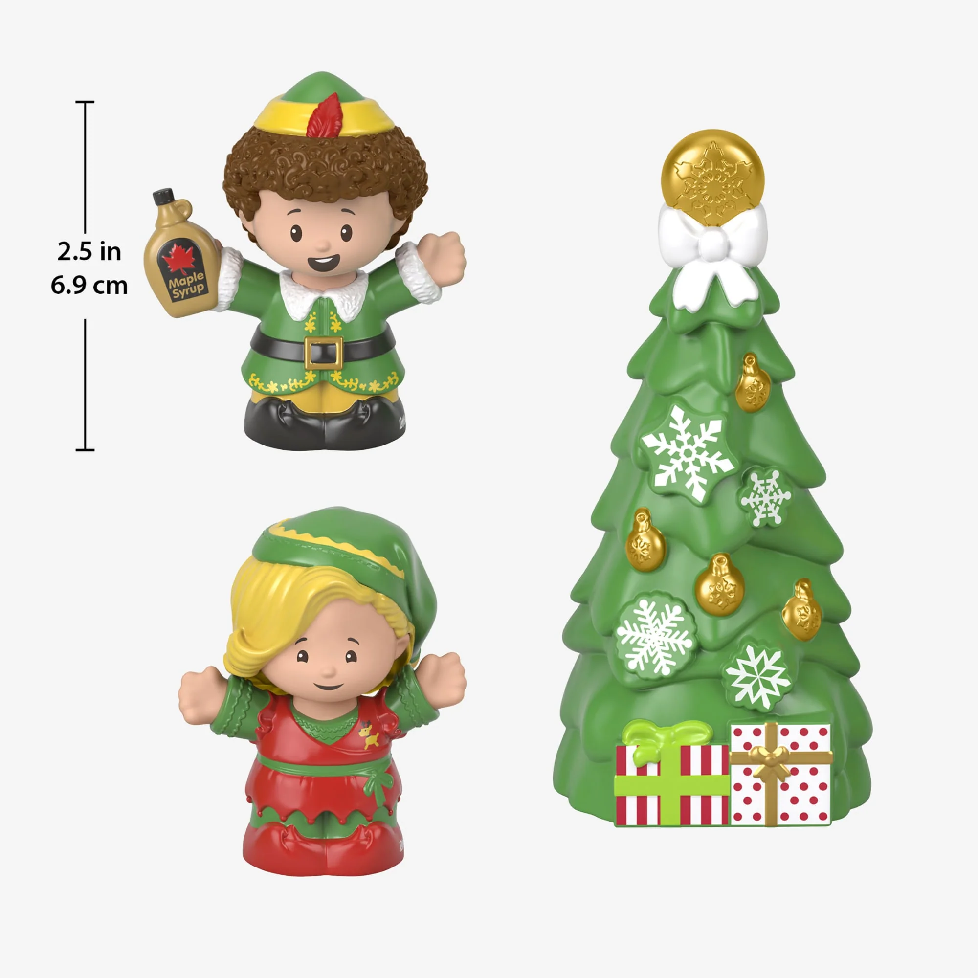Mattel Creations Little People Collector Elf Figure Set