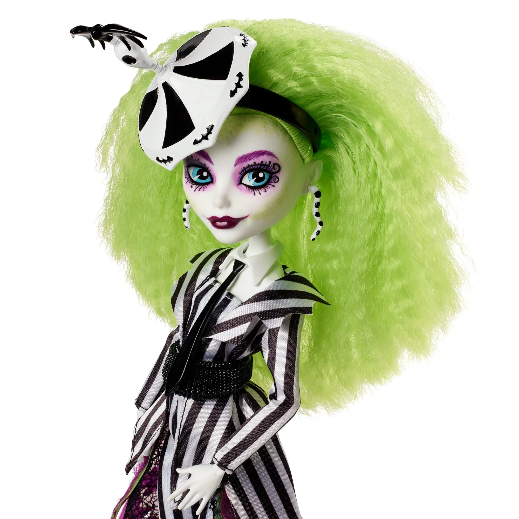 Mattel Creations Beetlejuice & Lydia Deetz Monster High Skullector Doll 2-Pack