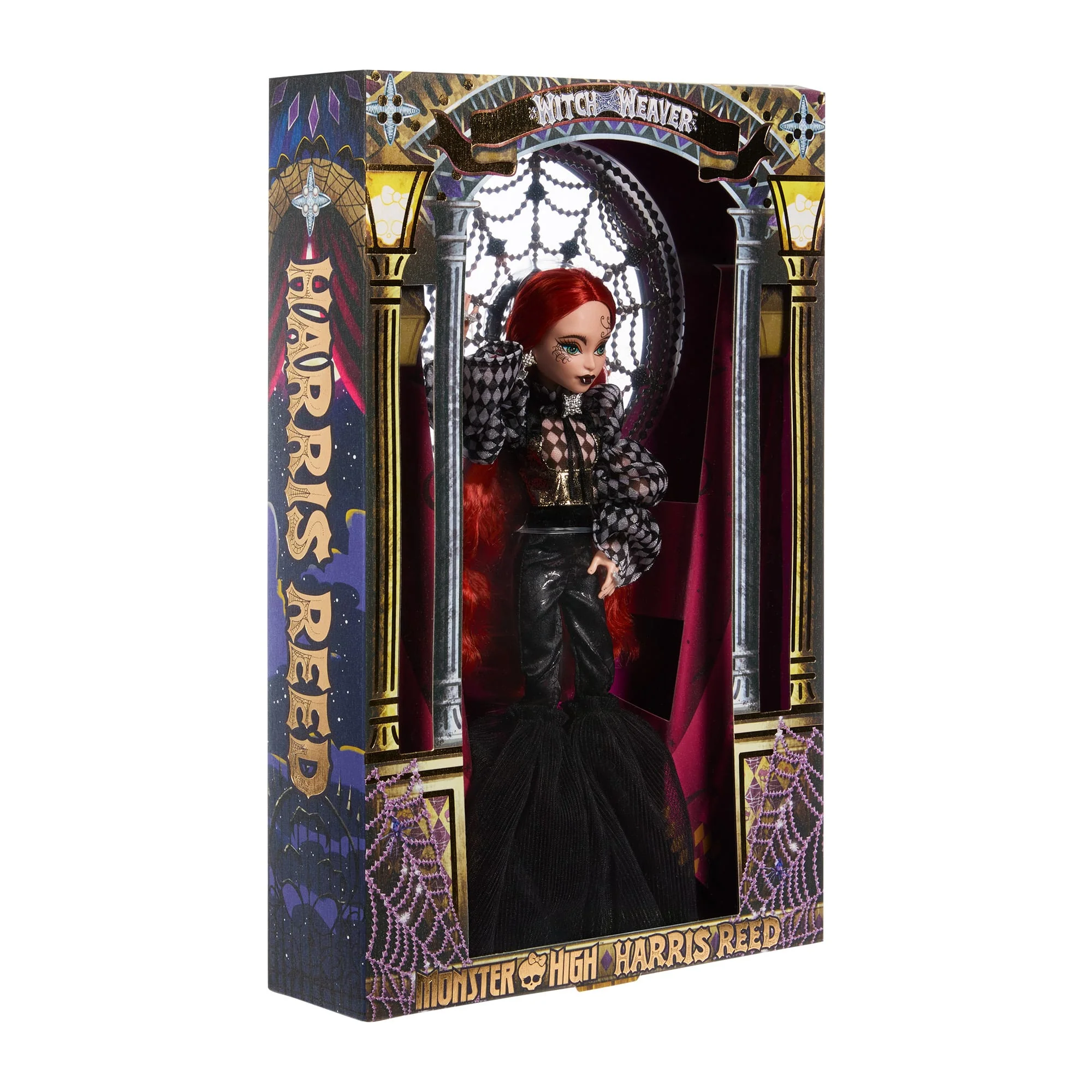 Mattel Creations Monster High Witch Weaver Harris Reed Doll