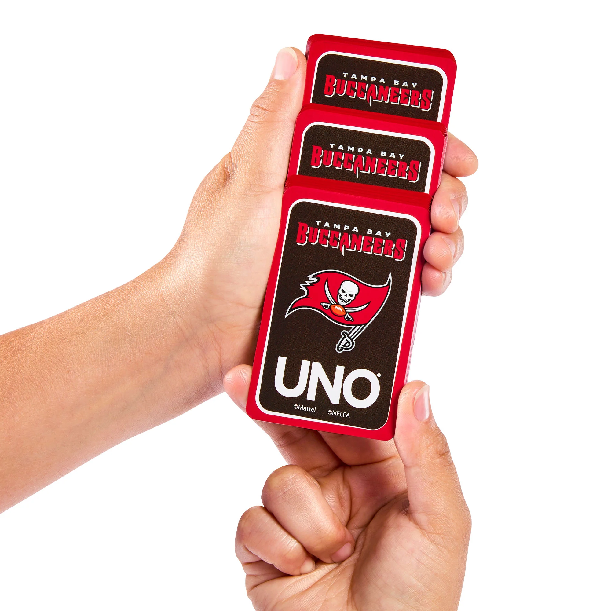 Mattel Creations UNO Fandom NFL Tampa Bay Buccaneers Game Deck