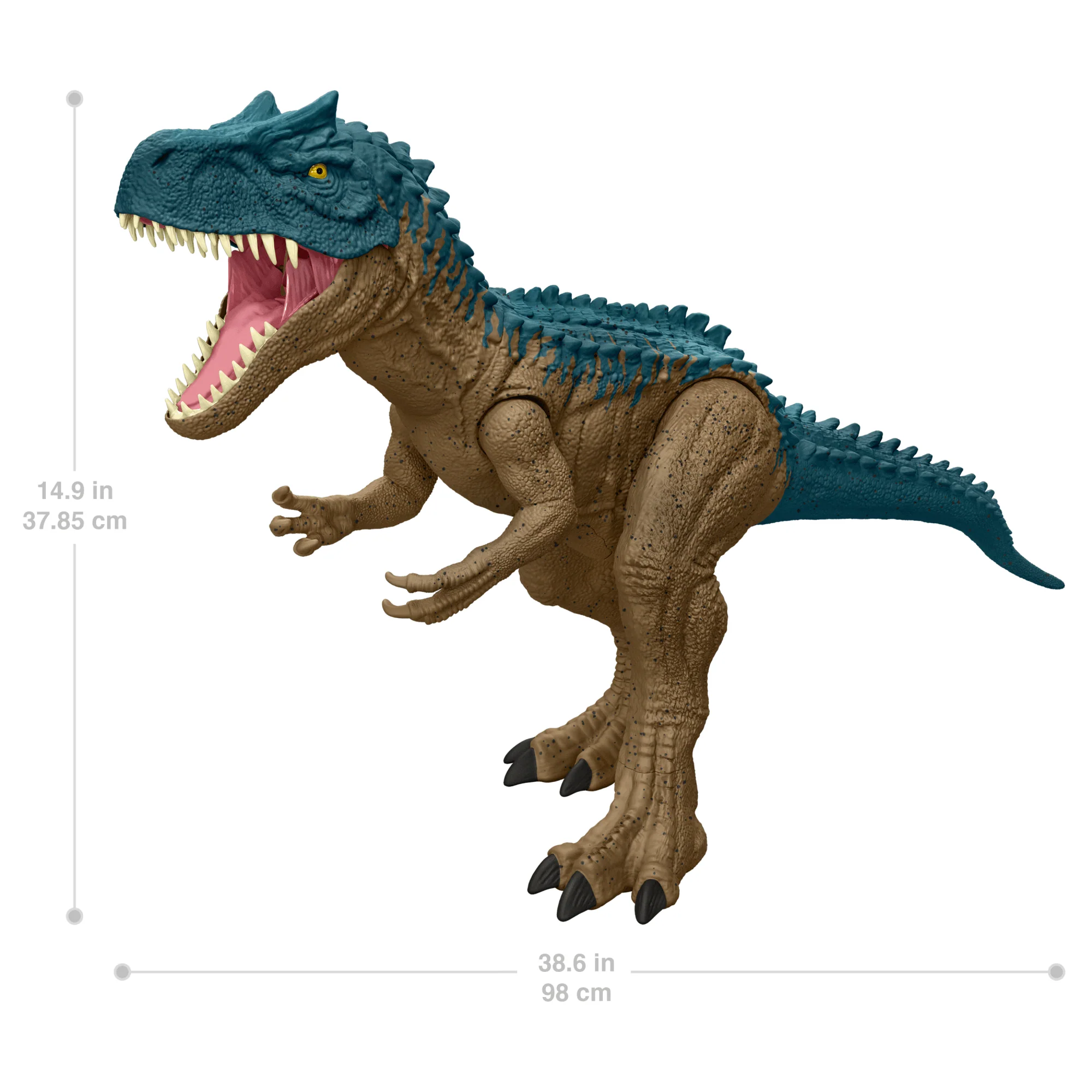 Mattel Creations Jurassic World Super Colossal Allosaurus Dinosaur Action Figure