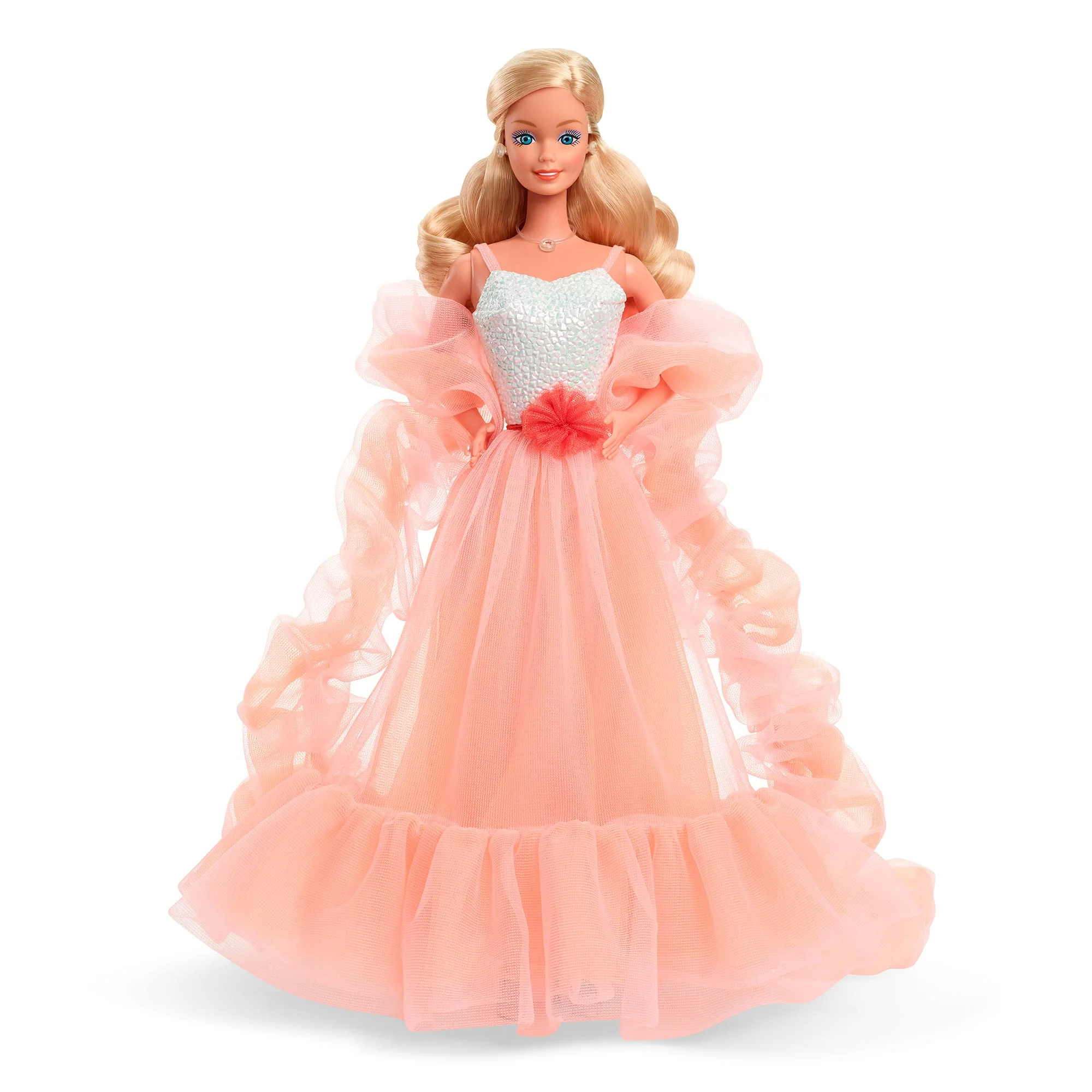 Mattel Creations Peaches 'n Cream Barbie Doll, Blonde Hair