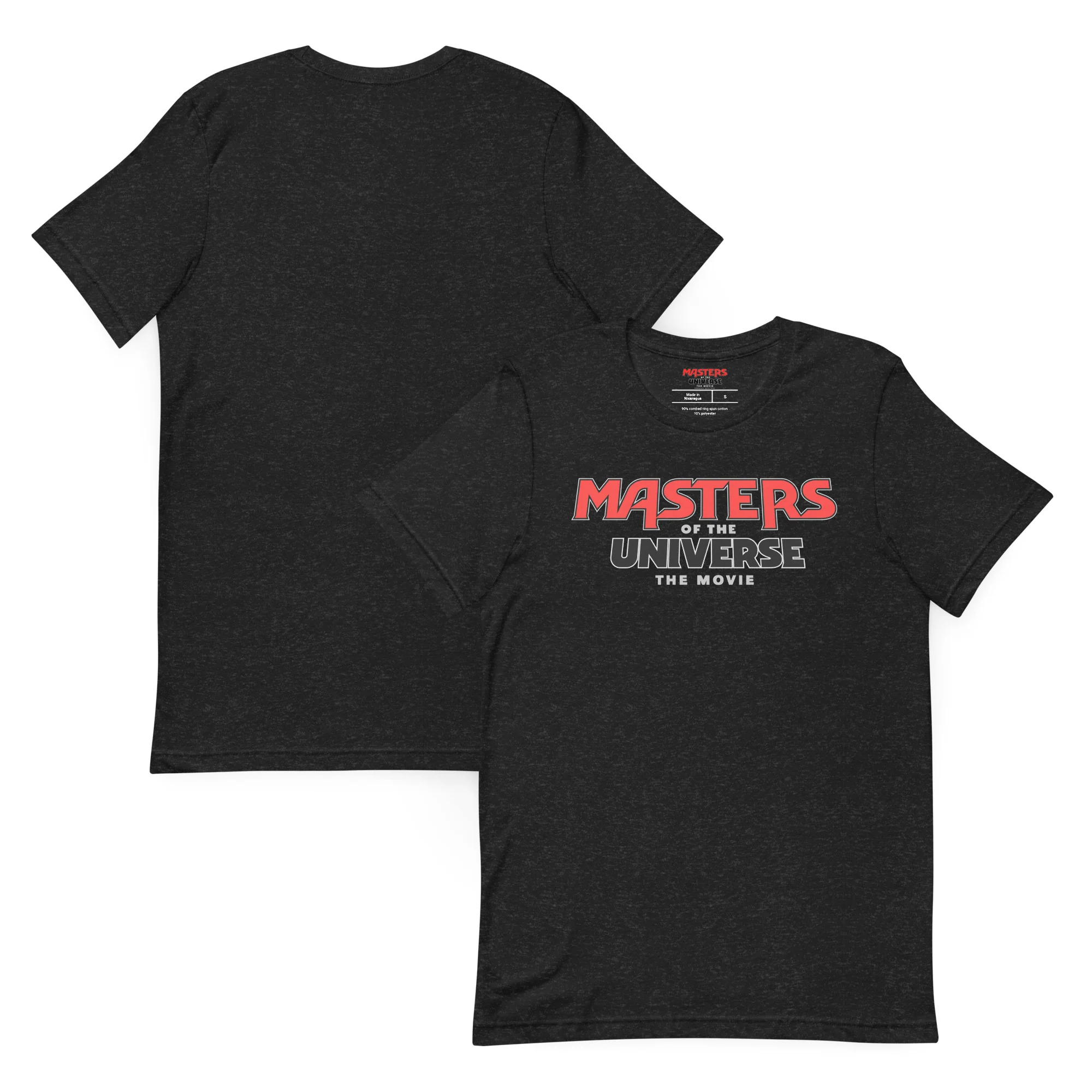 Mattel Creations Masters of the Universe The Movie Logo Black T-Shirt