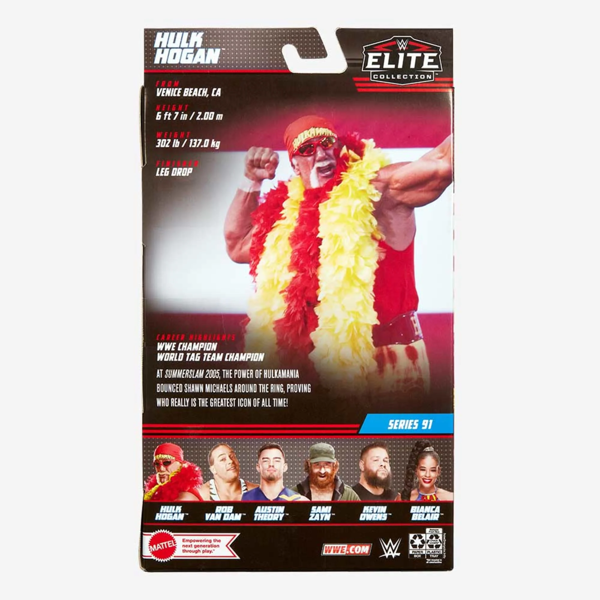 Mattel Creations WWE Hulk Hogan Elite Collection Action Figure