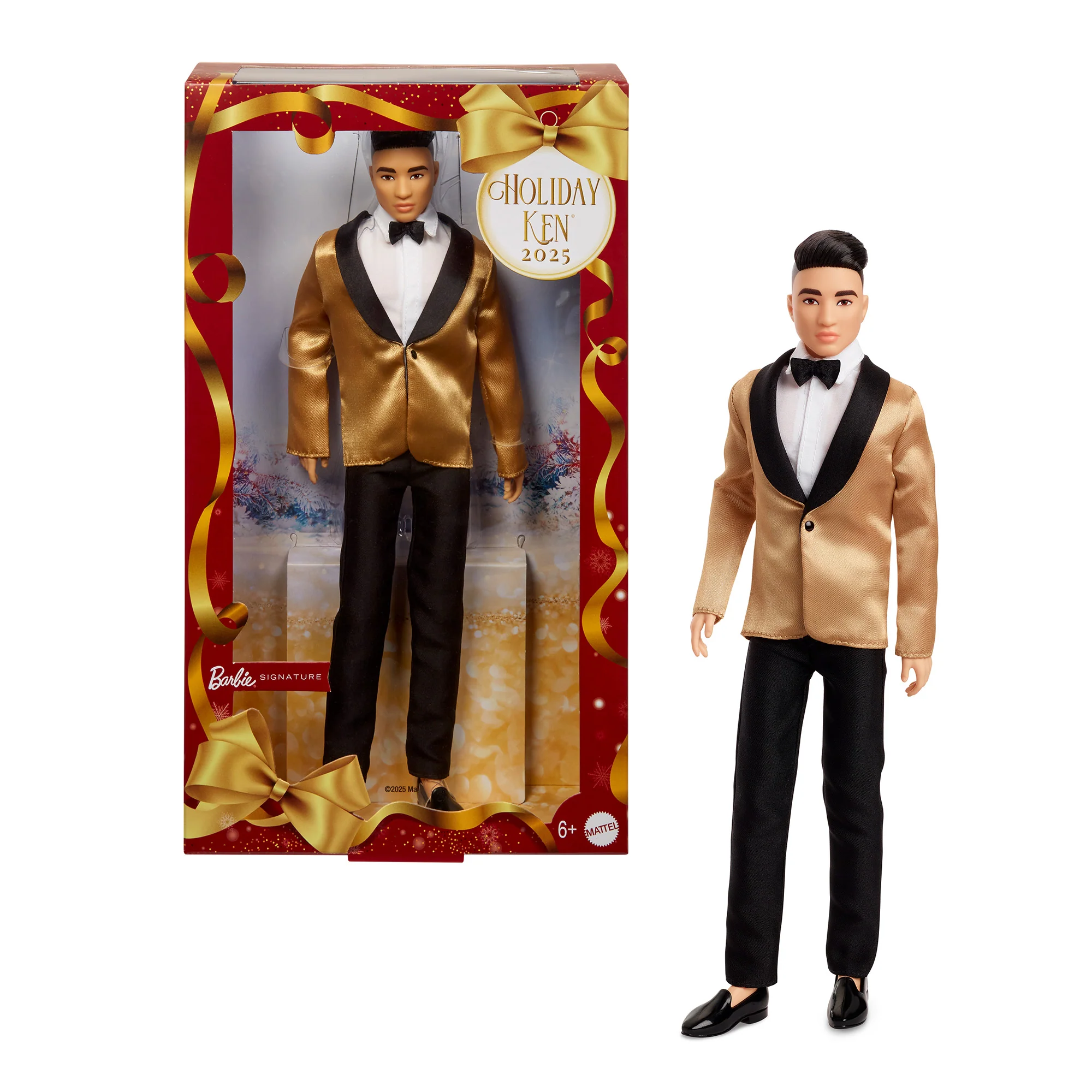 Mattel Creations 2025 Holiday Ken Doll 1