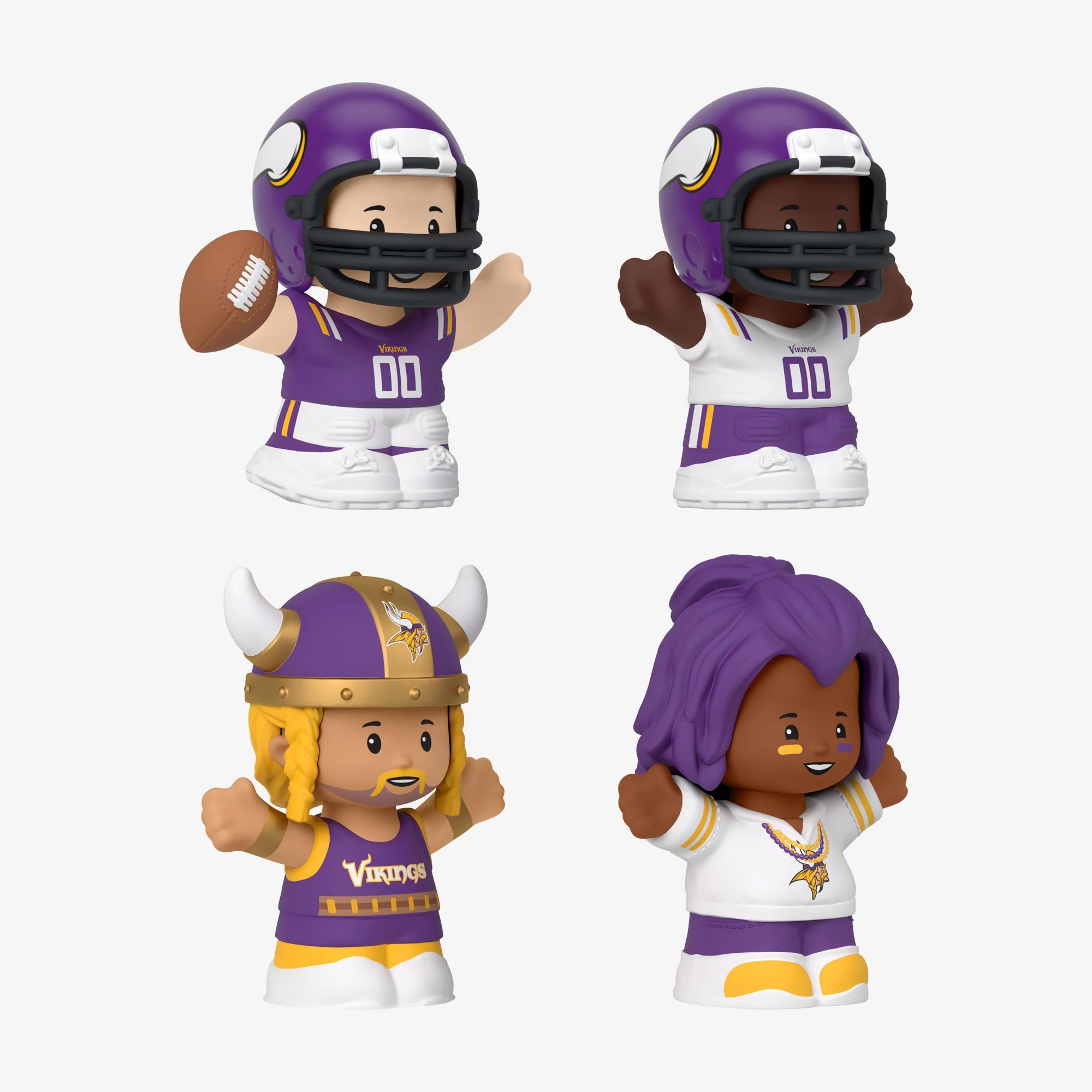 Mattel Creations Little People Collector x NFL Minnesota Vikings Set